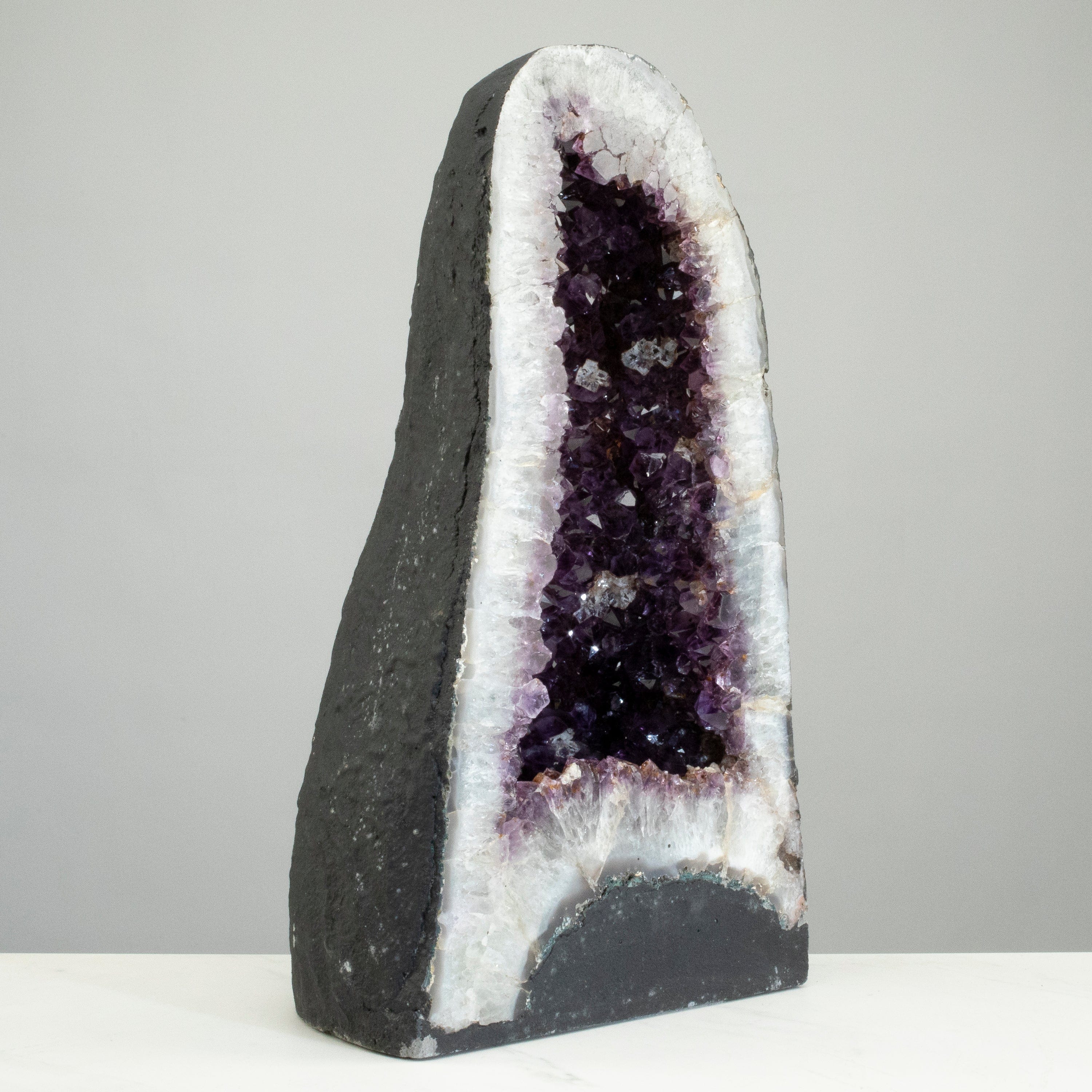 Kalifano Amethyst Amethyst Geode Cathedral from Brazil - 17" / 43.1lbs BAG6000.011