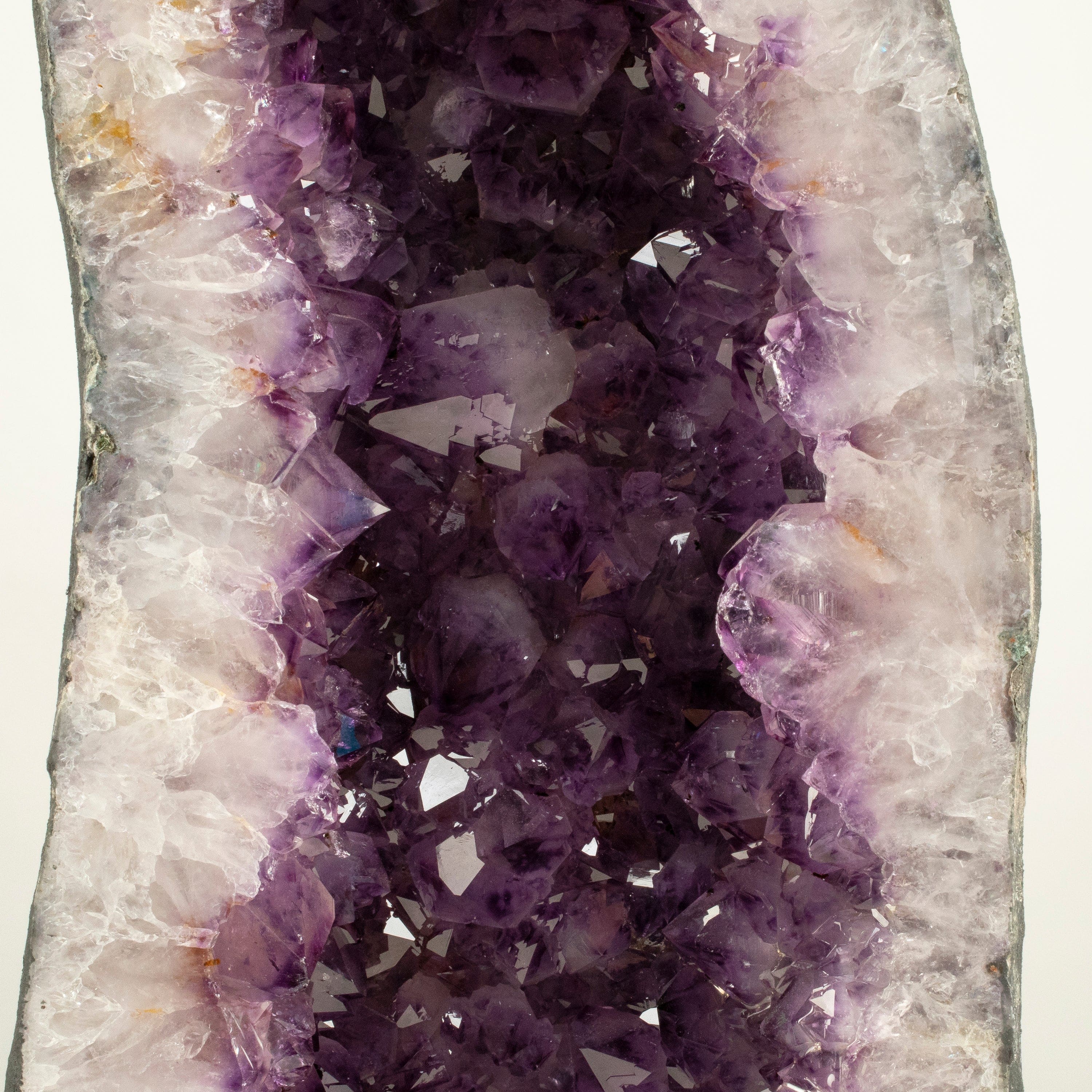 Kalifano Amethyst Amethyst Geode Cathedral from Brazil - 20" / 41 lbs BAG4400.011