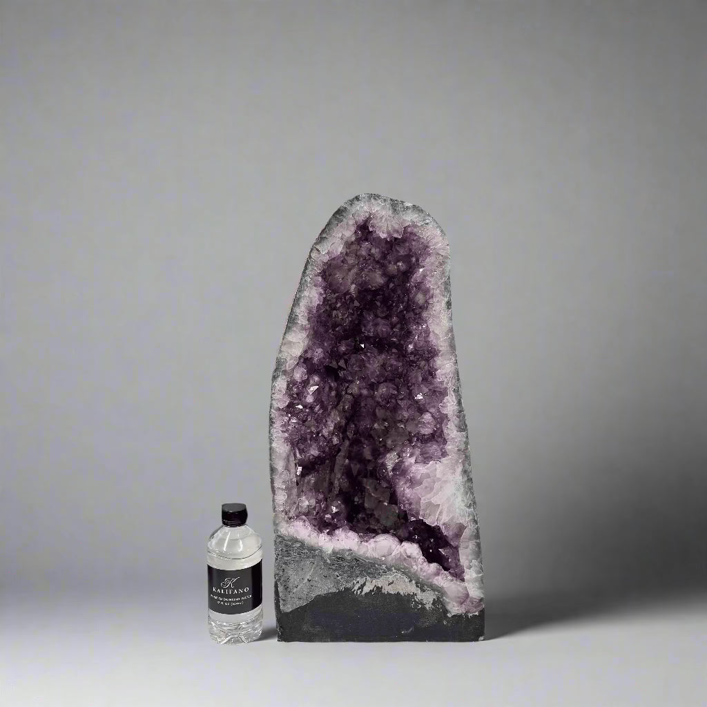 Kalifano Amethyst Amethyst Geode Cathedral from Brazil - 20" / 60 lbs BAG6000.013