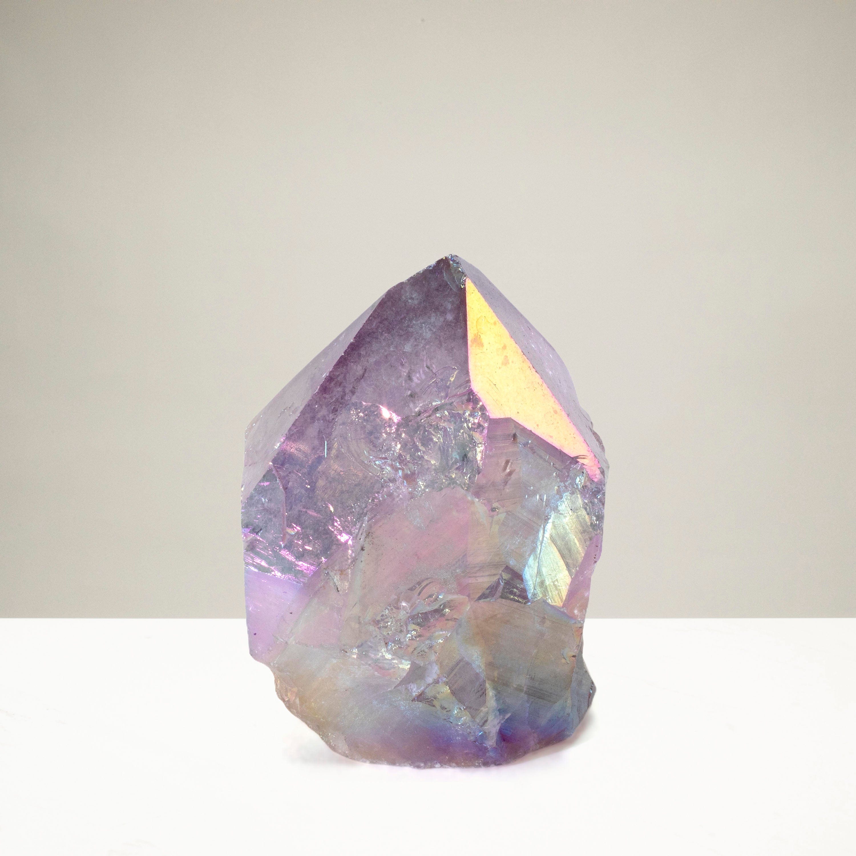 KALIFANO Amethyst Aura Borealis Amethyst Point - 180 g ABP180-AM