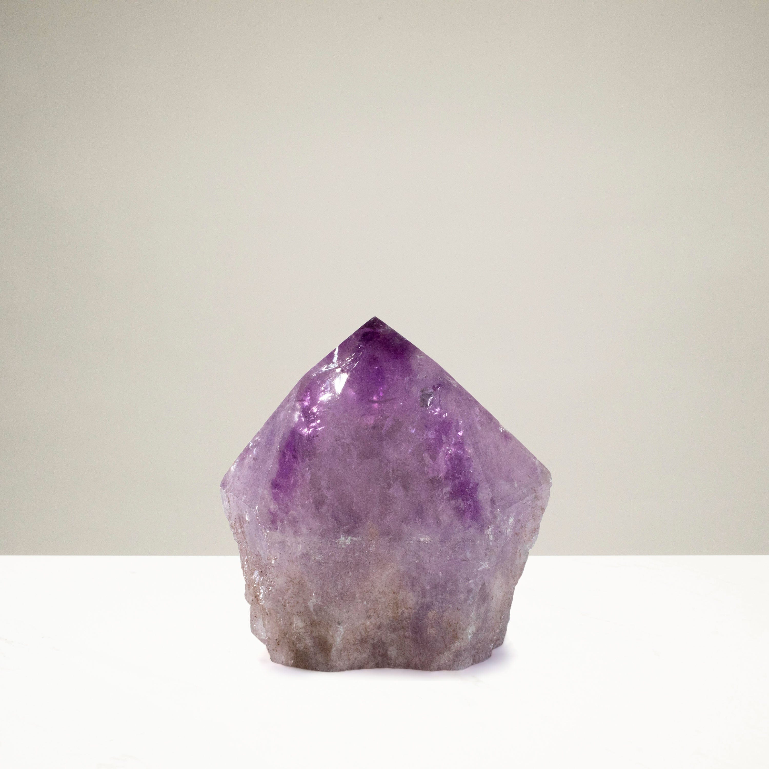 Kalifano Amethyst Brazilian Amethyst Point- 3" / 375 grams AP200