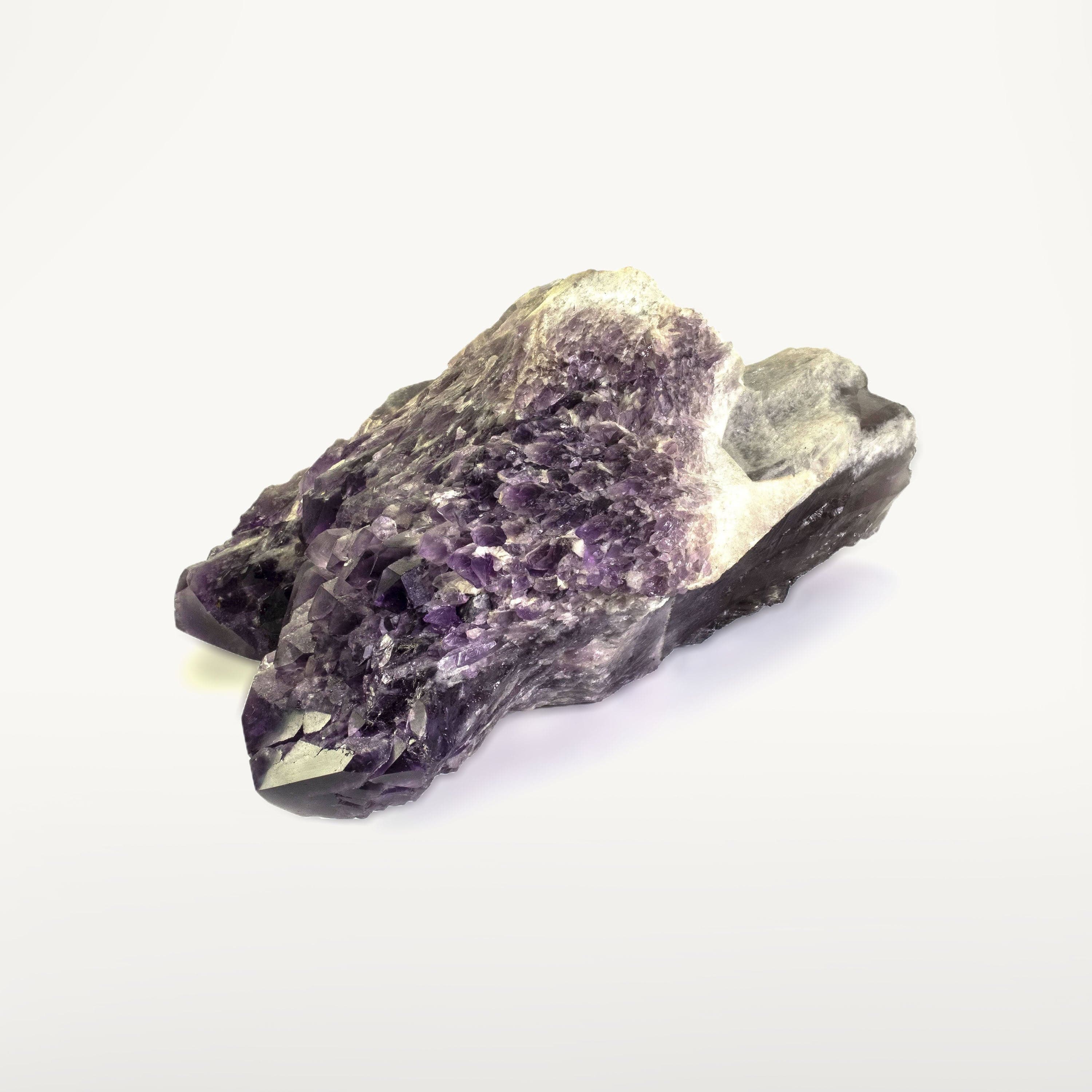 Kalifano Amethyst Rare Natural Elestial Amethyst Cluster Point from Brazil - 14.7 lbs ALW2500.001
