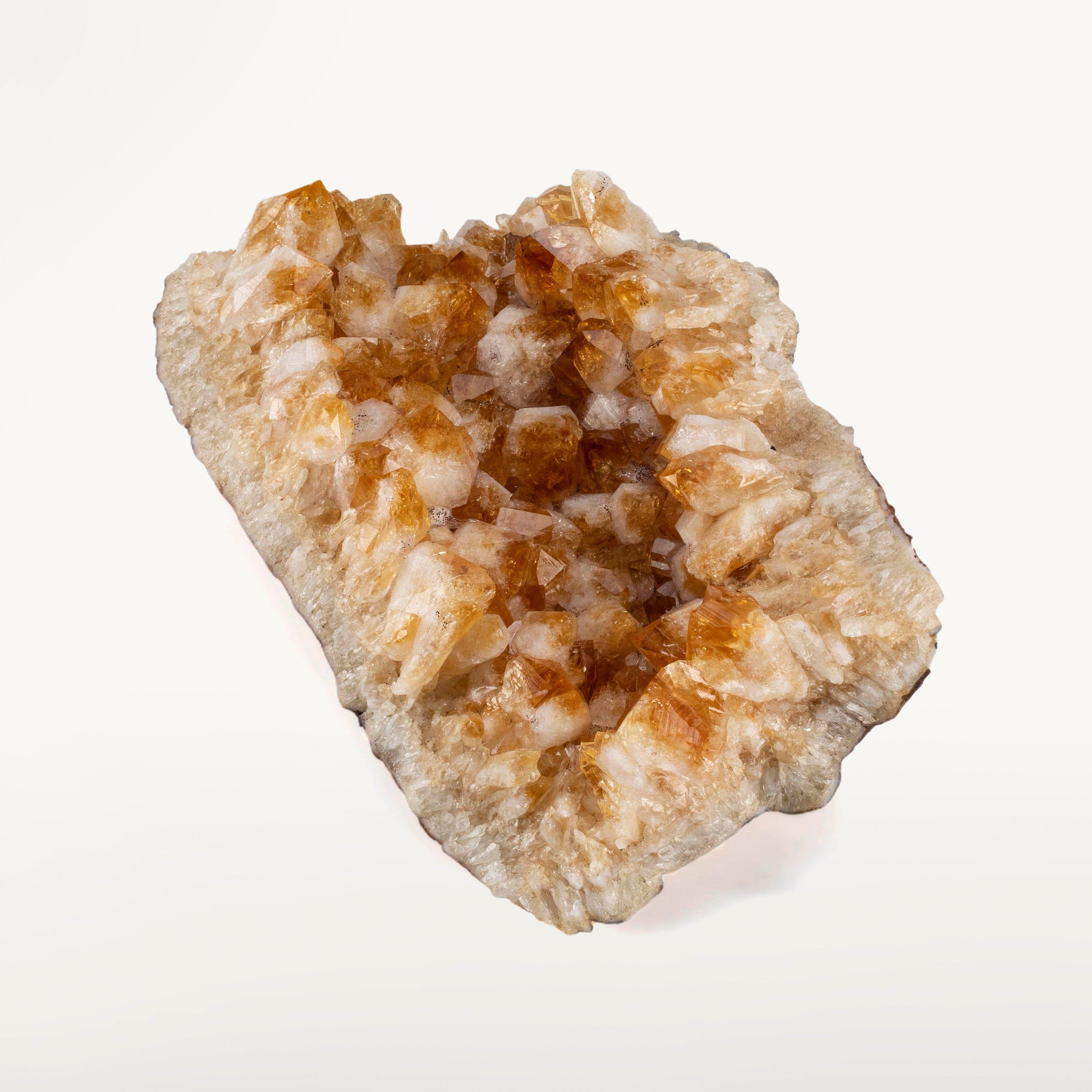 Kalifano Citrine Citrine Geode - 11.5 in. / 14.3 lbs BCG2800.007