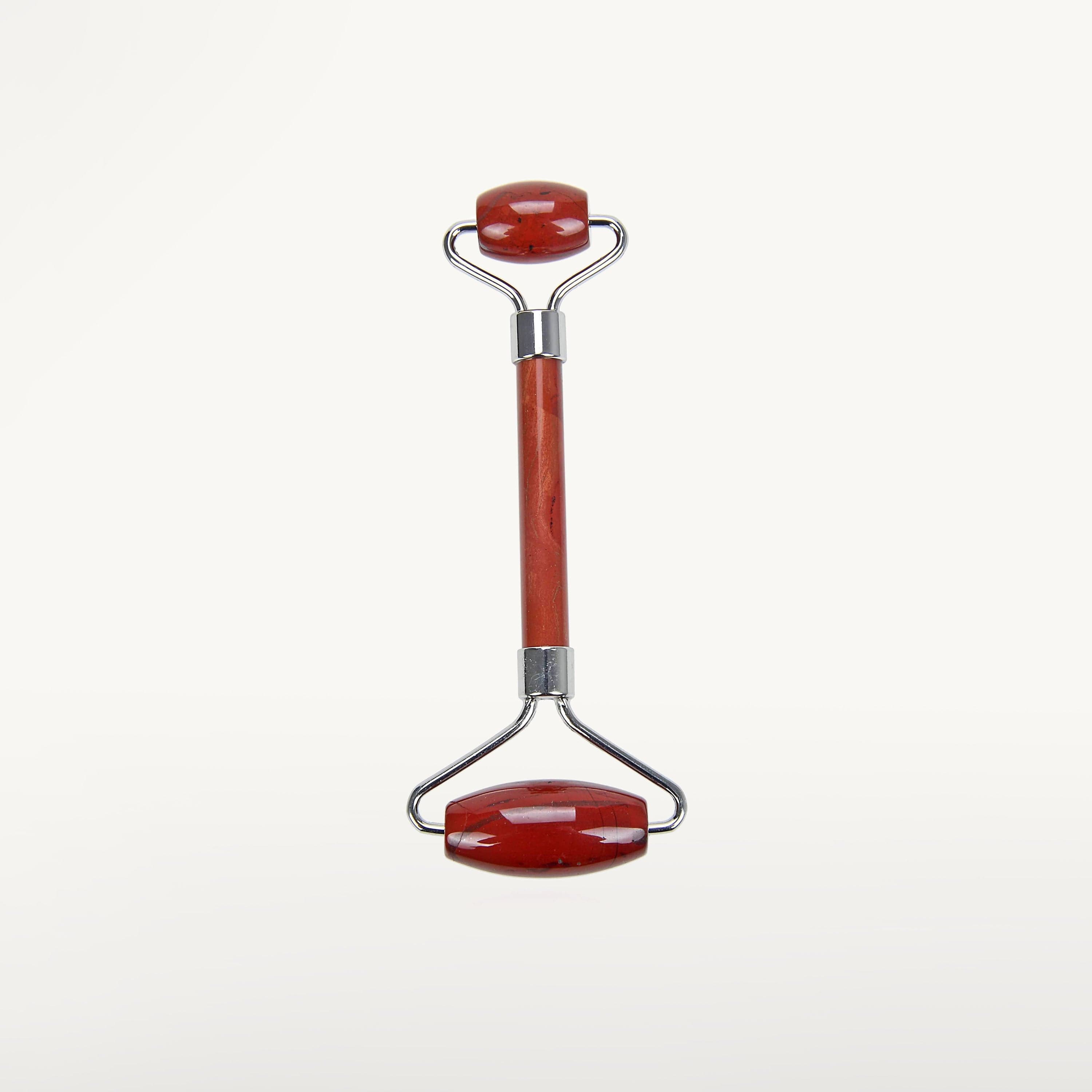 Kalifano Face Rollers Red Jasper Gemstone Face Roller GFR80-RJ