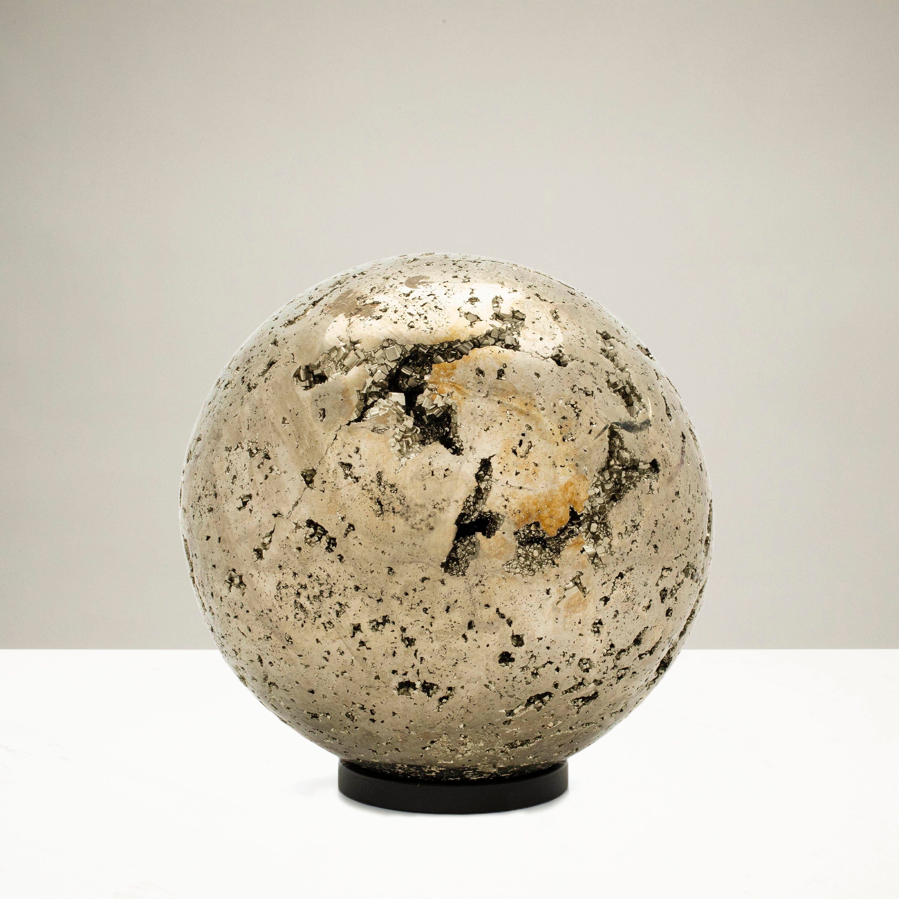 Kalifano Fossils & Minerals PC15000.001 - Natural Pyrite Sphere - Peru 18,300 Grams PC15000.001