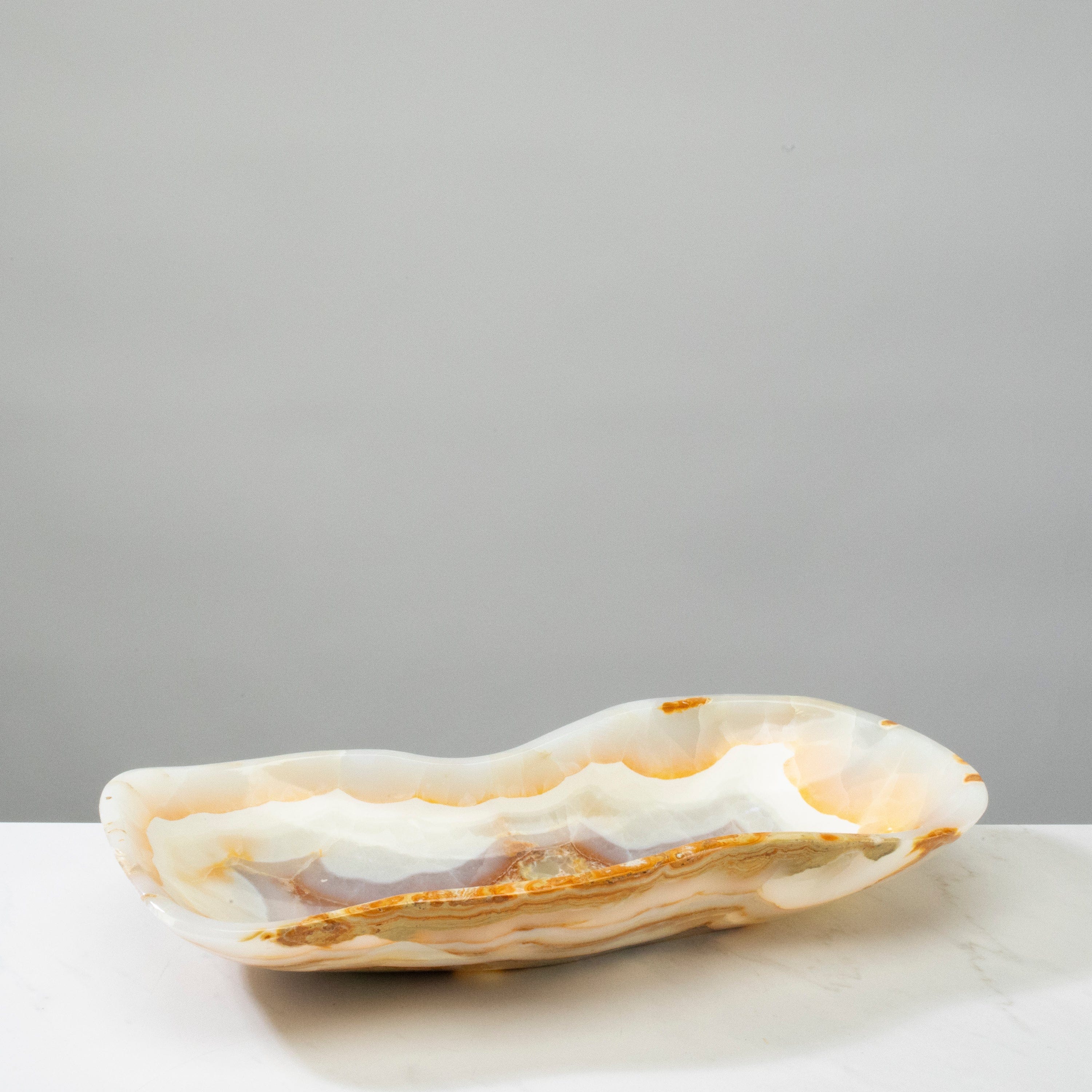 KALIFANO Gemstone Bowls Natural Onyx Bowl 18" BOX7200.001