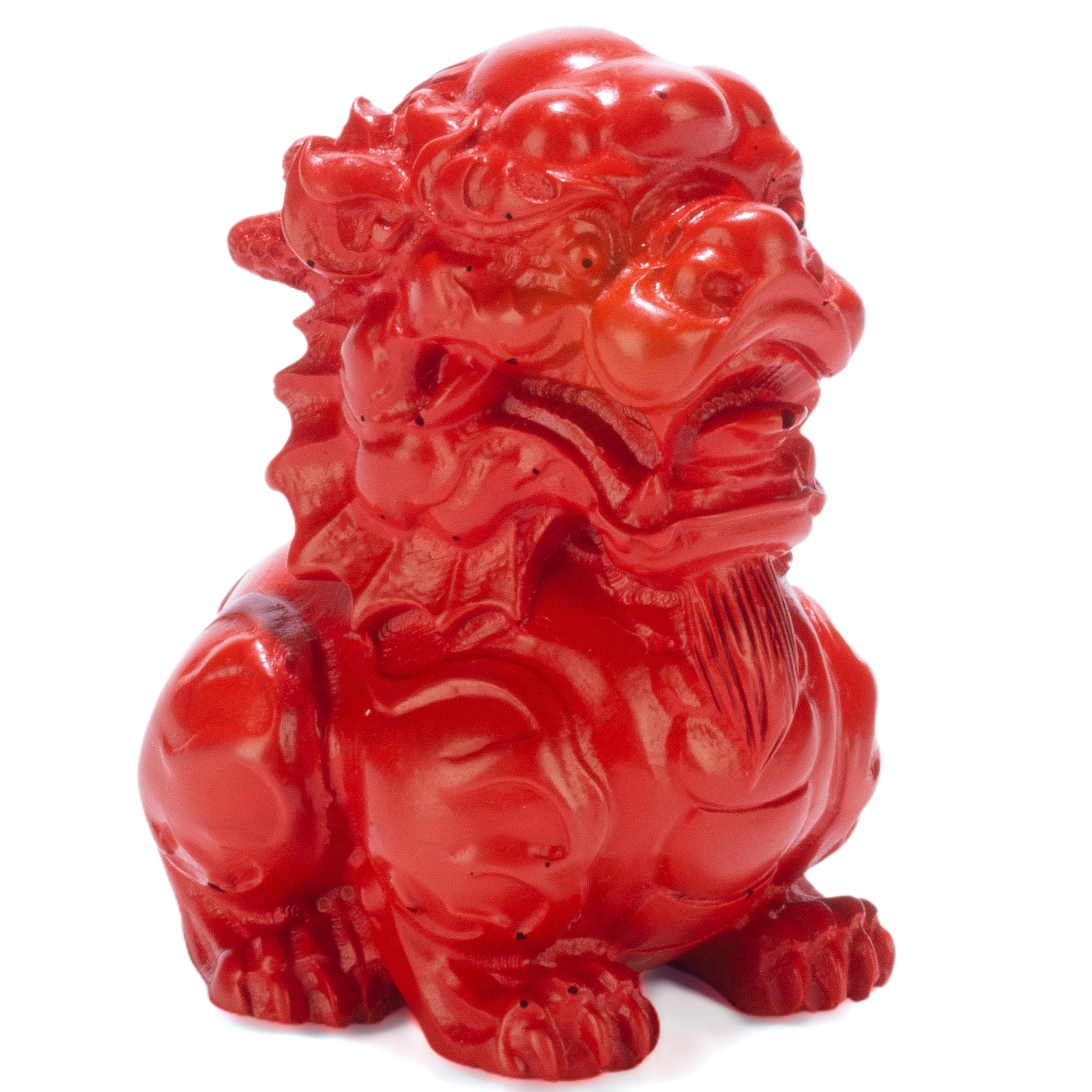 Kalifano Gemstone Carvings KALIFANO Original Cinnabar Carving - CBAR12 CBAR12