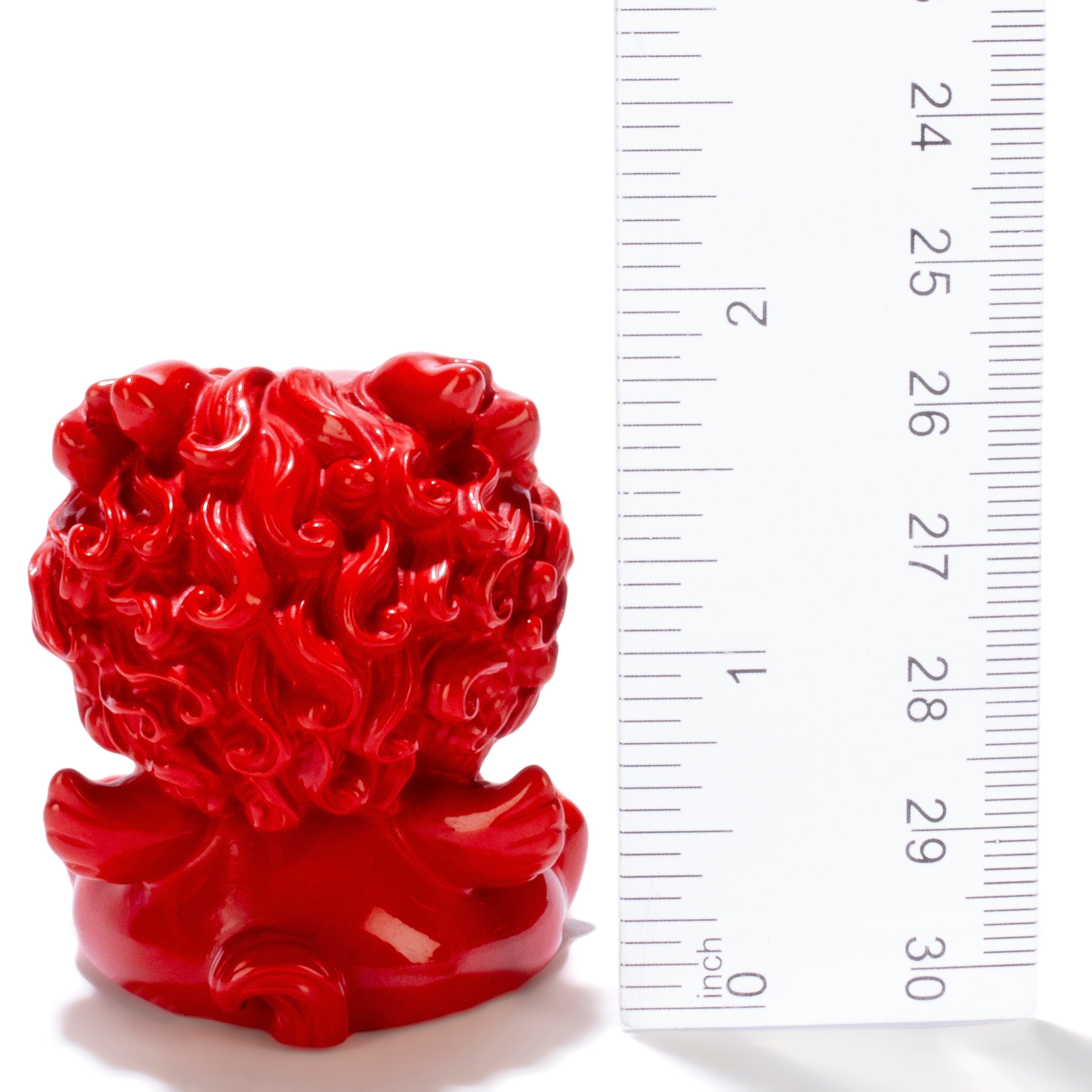Kalifano Gemstone Carvings KALIFANO Original Cinnabar Carving - CBAR26 CBAR26