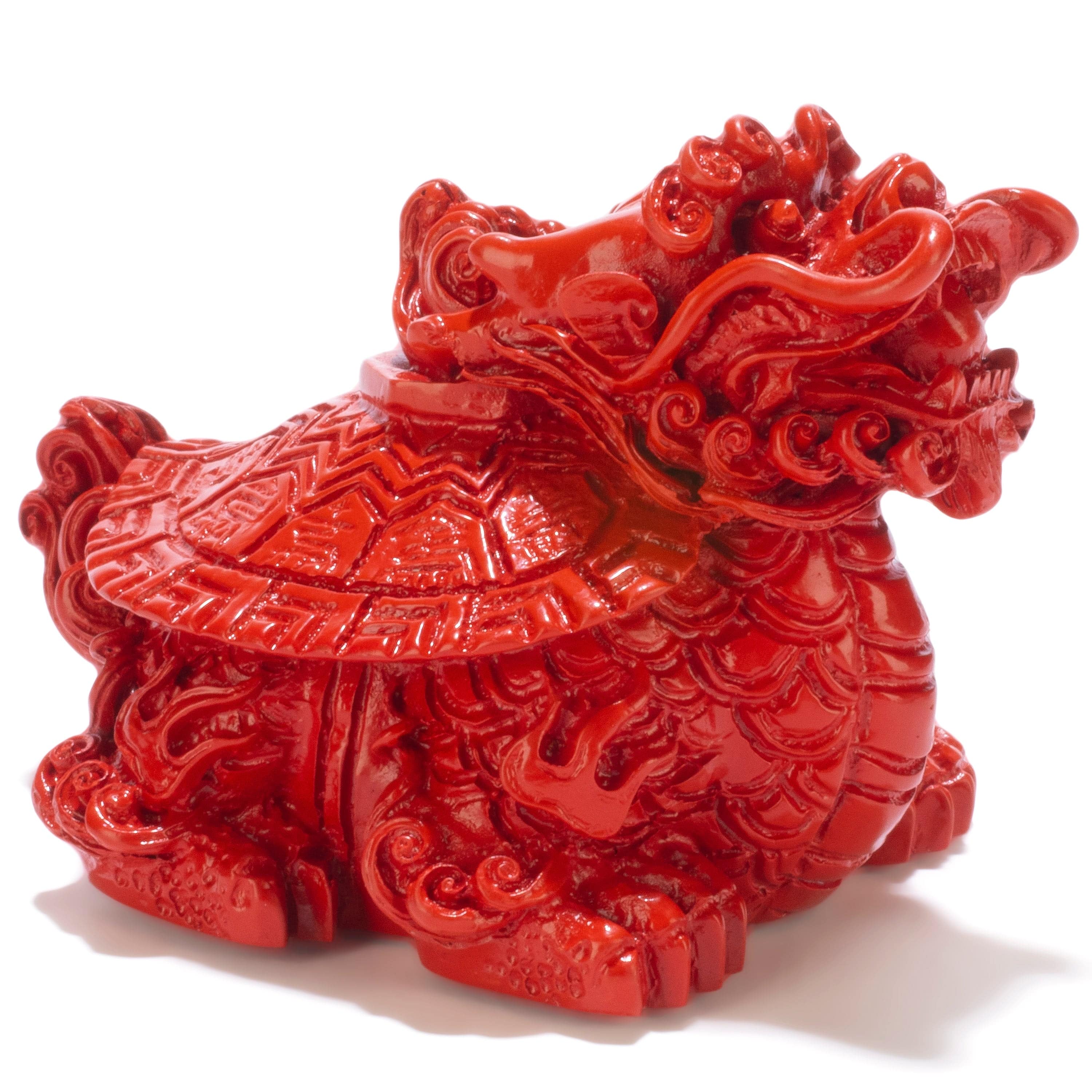 Kalifano Gemstone Carvings KALIFANO Original Cinnabar Carving - CBAR30 CBAR30