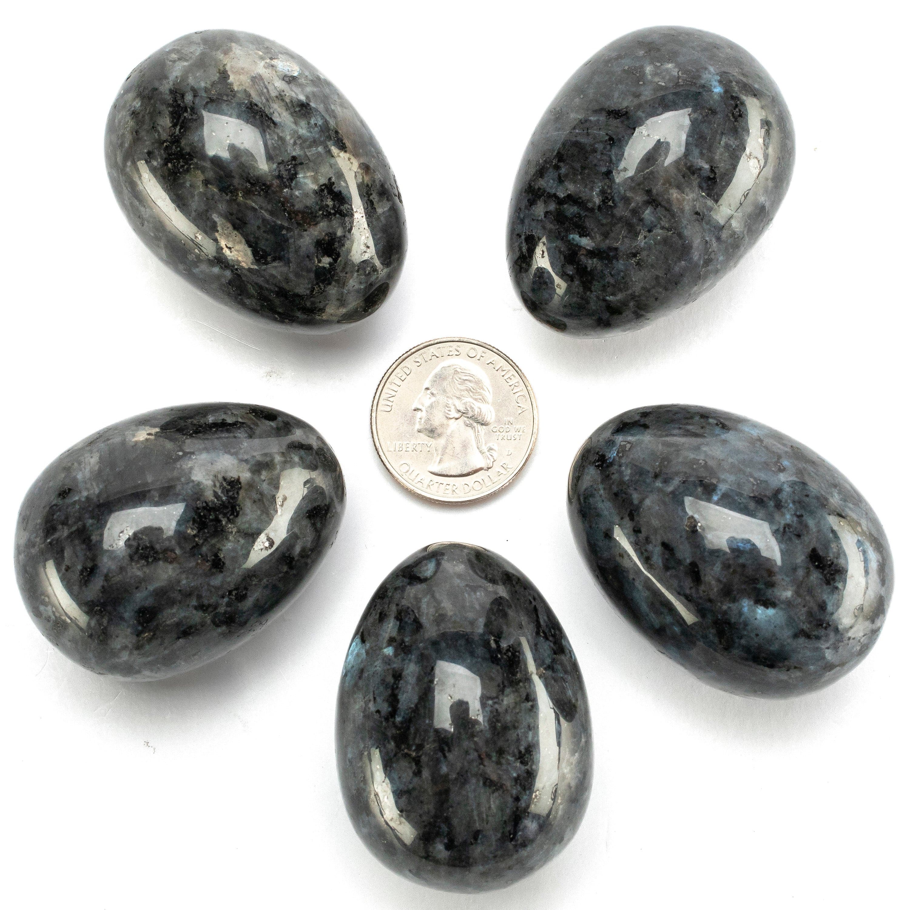 Kalifano Gemstone Carvings Labradorite Egg Carving CV14-EG-LB
