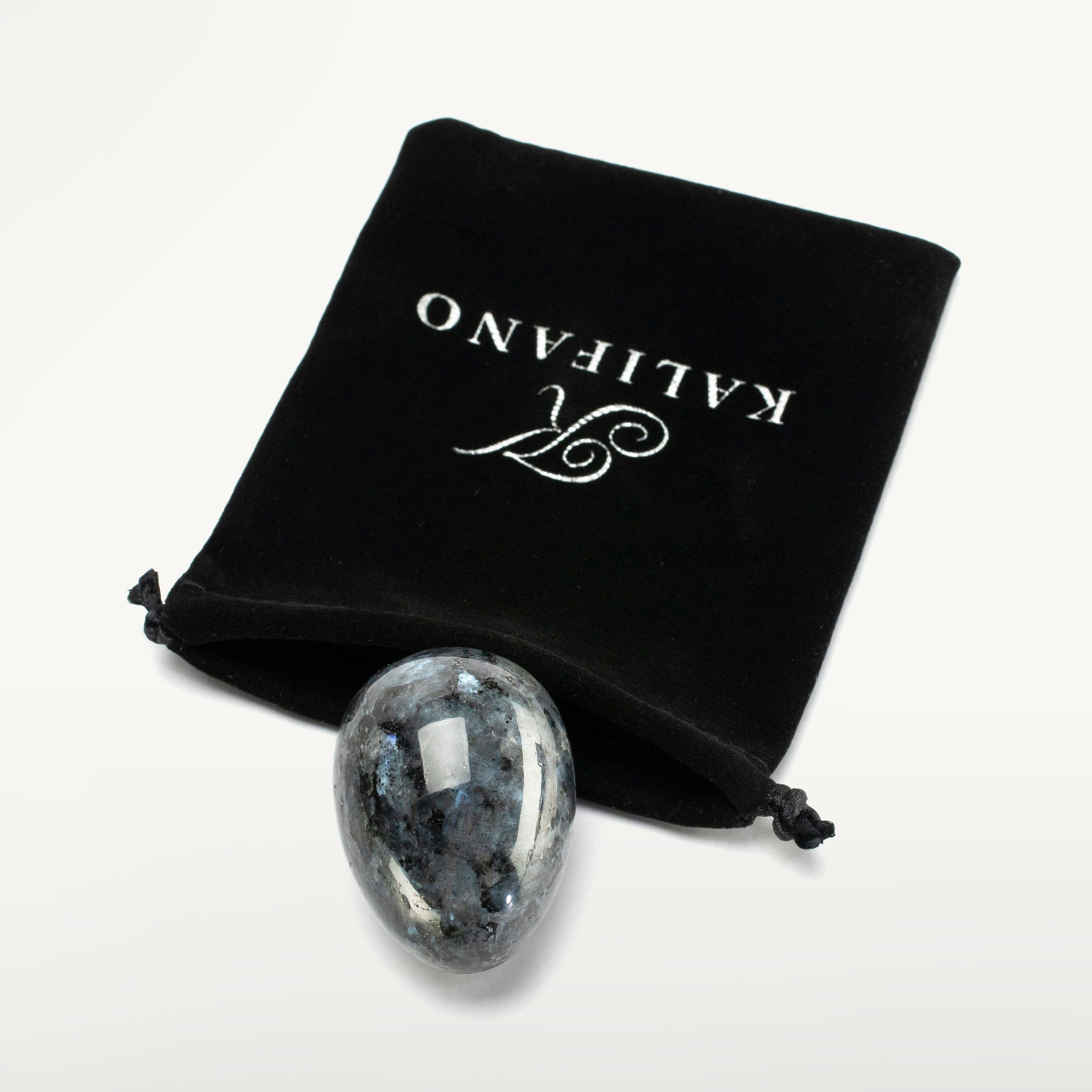 Kalifano Gemstone Carvings Labradorite Egg Carving CV14-EG-LB