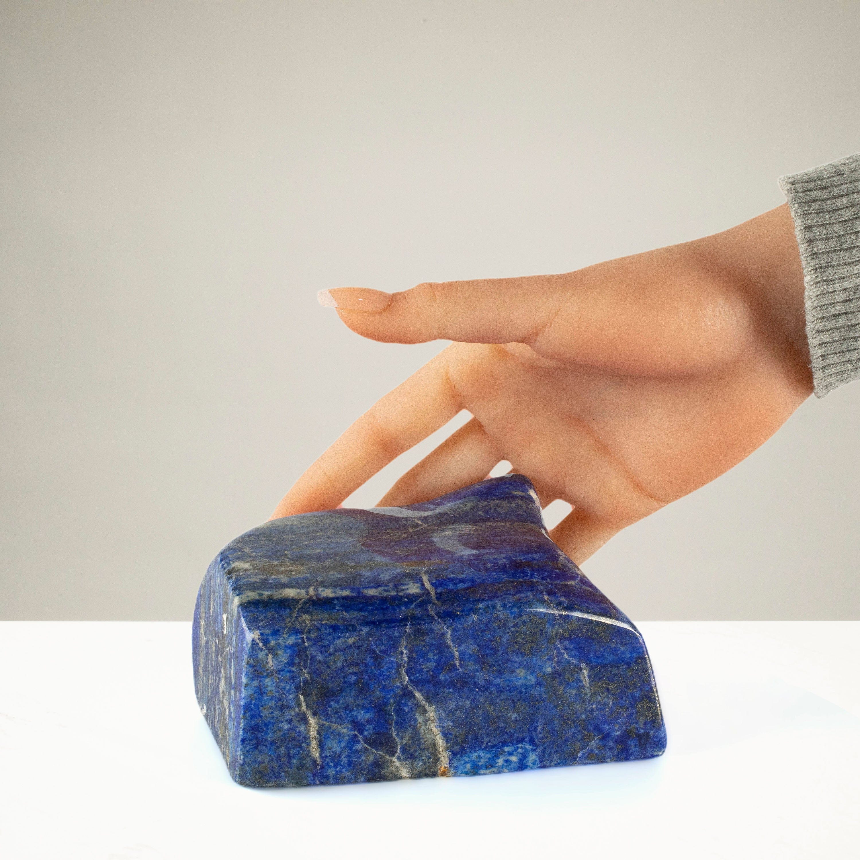 Kalifano Lapis Lapis Lazuli Freeform from Afghanistan - 5" / 1,160 grams LP1200.005