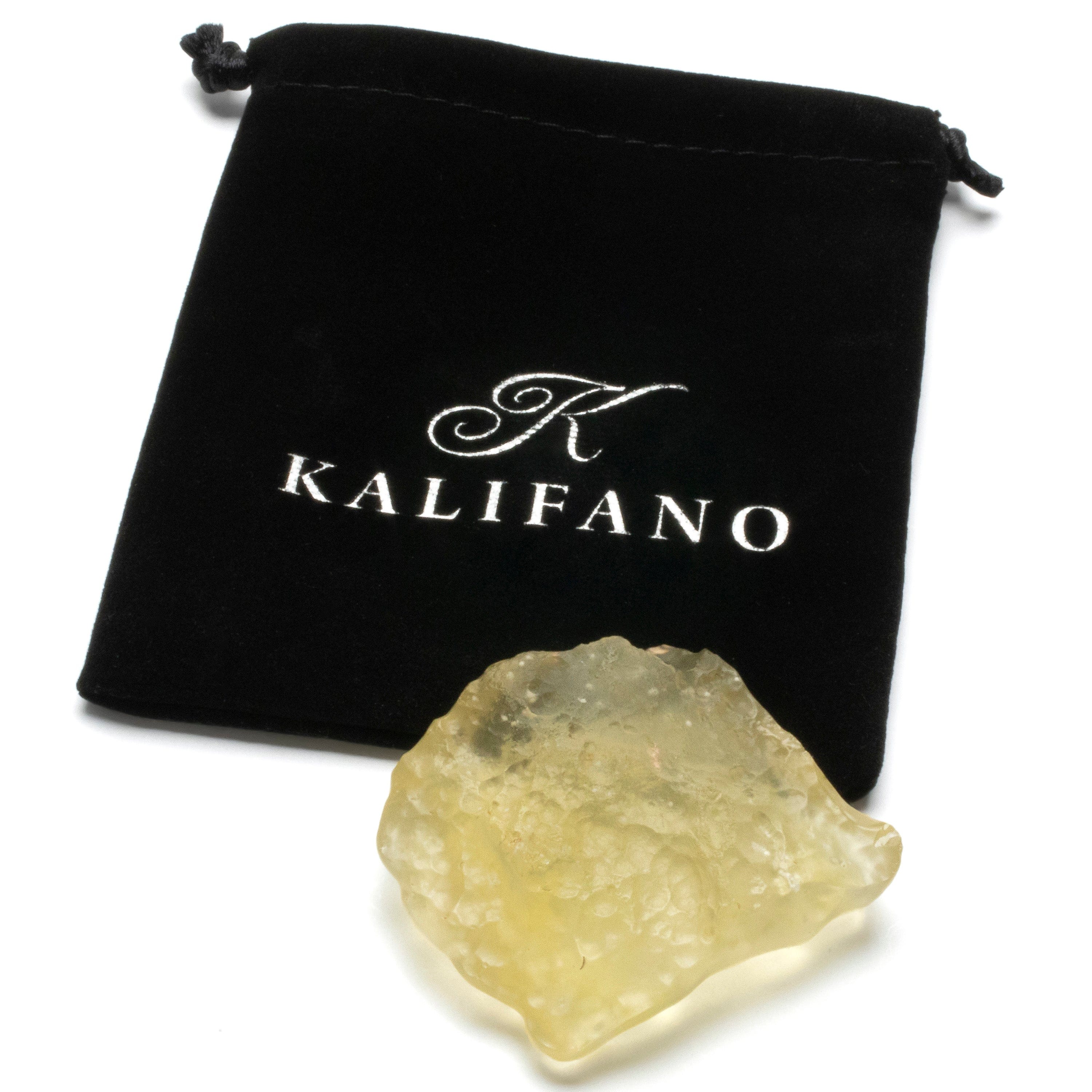 Kalifano Libyan Desert Glass Libyan Desert Glass Tektite - 46 g LG950.008