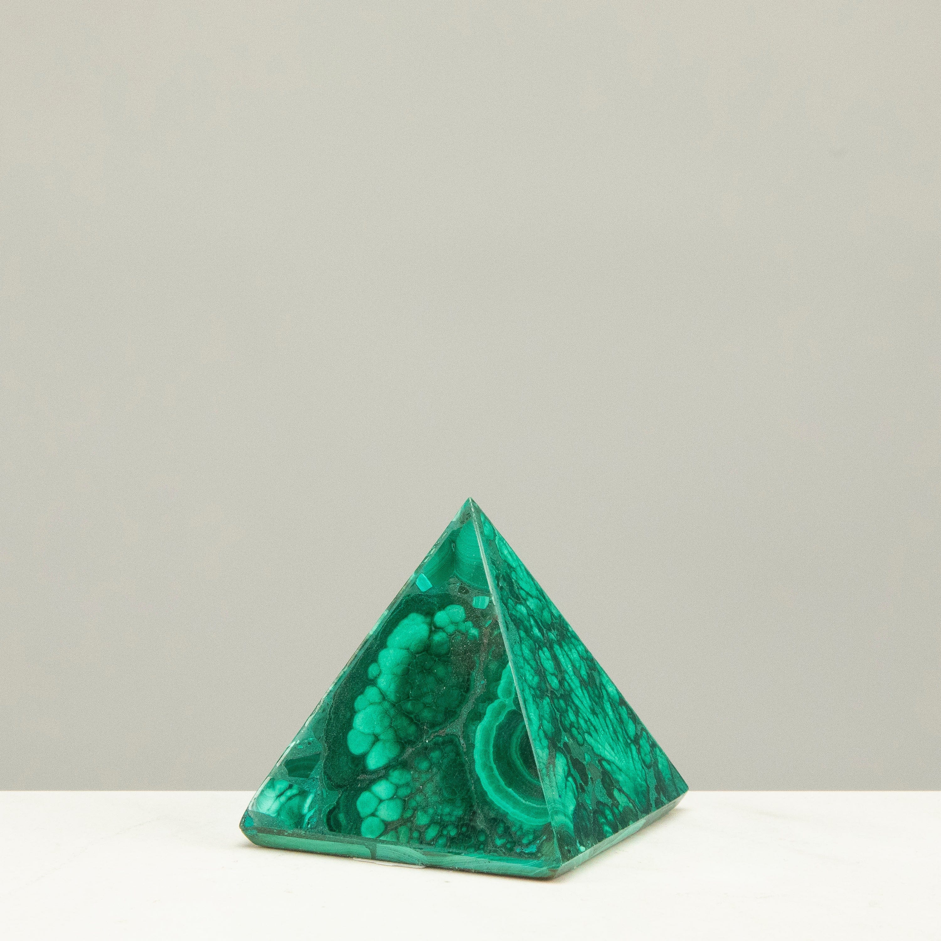 KALIFANO Malachite Pyramid PY300-MA