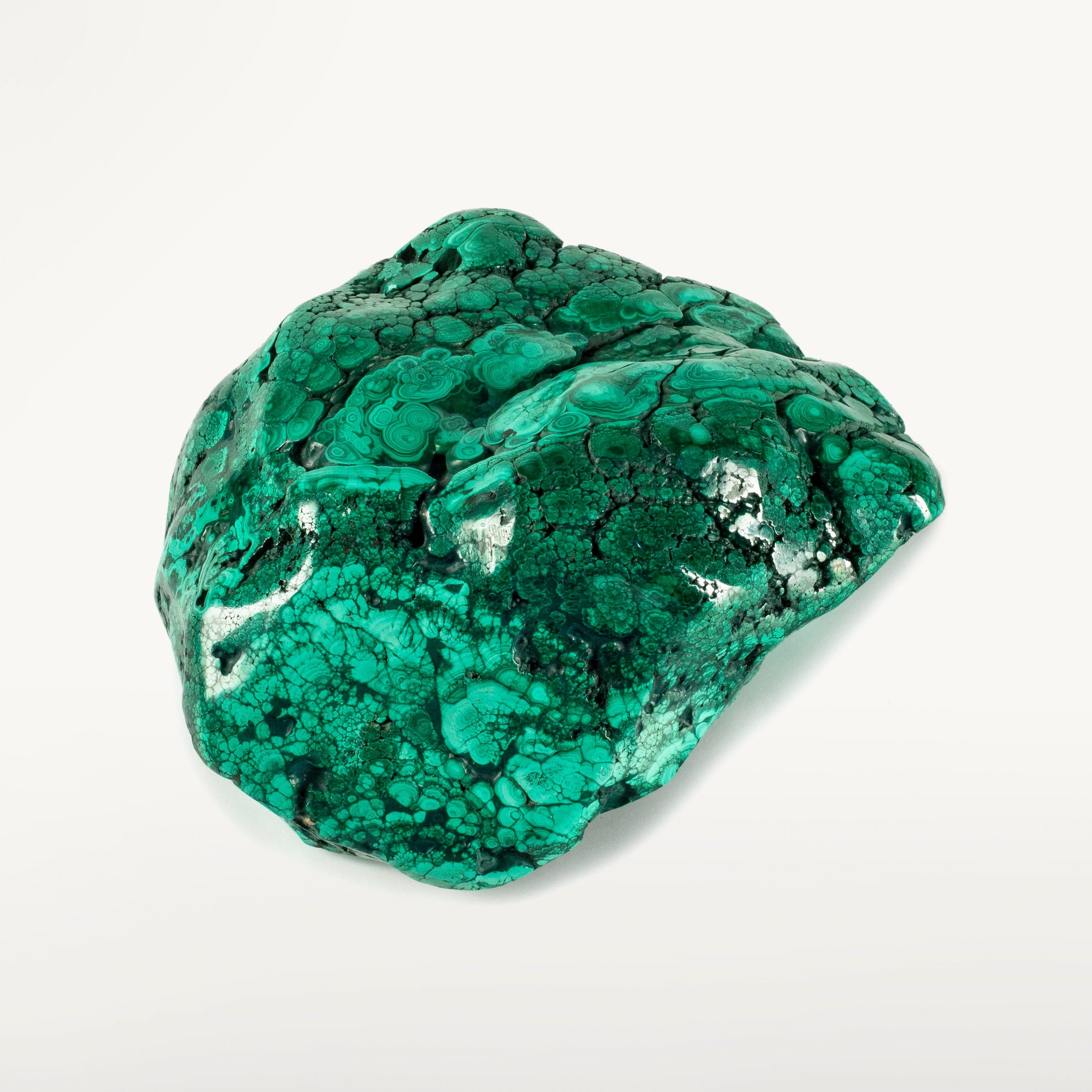 Kalifano Malachite Rare Natural Green Malachite Polished Freeform Specimen from Congo - 4.7 kg / 10.4 lbs MA3300.002