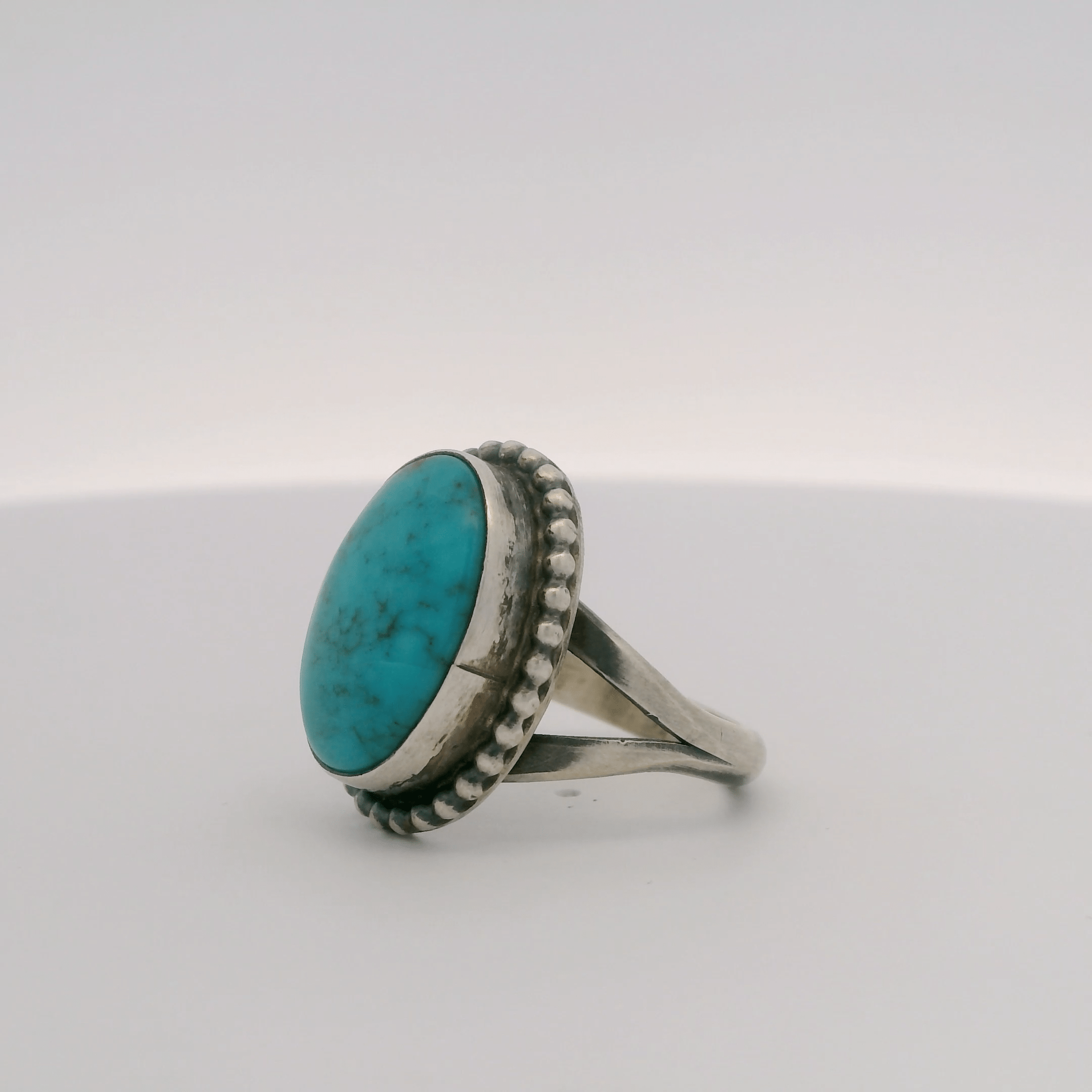 Kalifano Native American Jewelry 6.5 USA Native American Made 925 Sterling Silver Ring NAR400-65