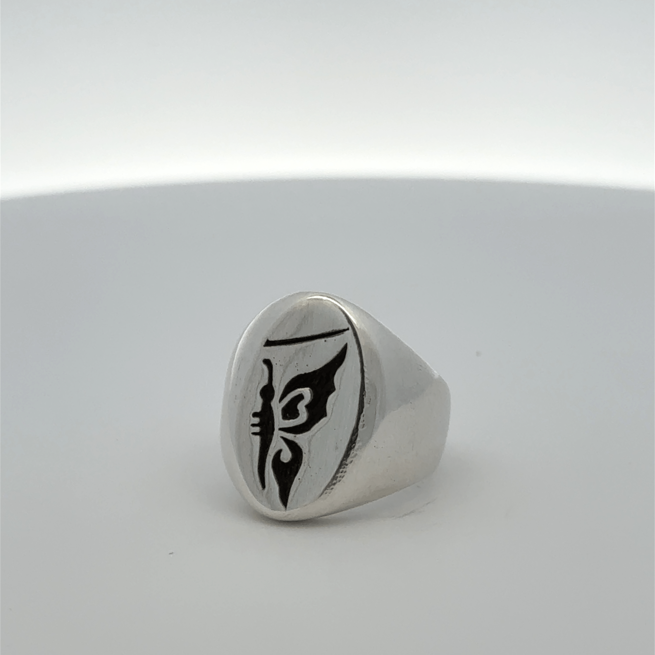 Kalifano Native American Jewelry Butterfly Hopi USA Native American Made 925 Sterling Silver Ring