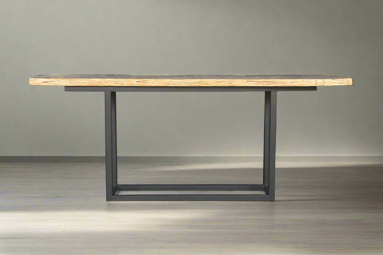 Kalifano Petrified Wood Petrified Wood Console Table 80" / 198 lbs PWR7200.003
