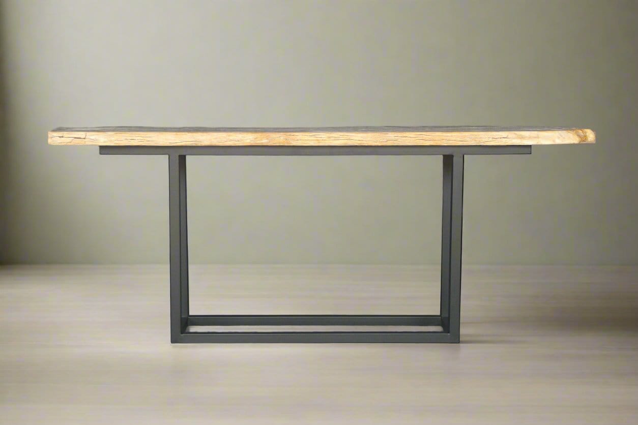 Kalifano Petrified Wood Petrified Wood Console Table 80" / 198 lbs PWR7200.004