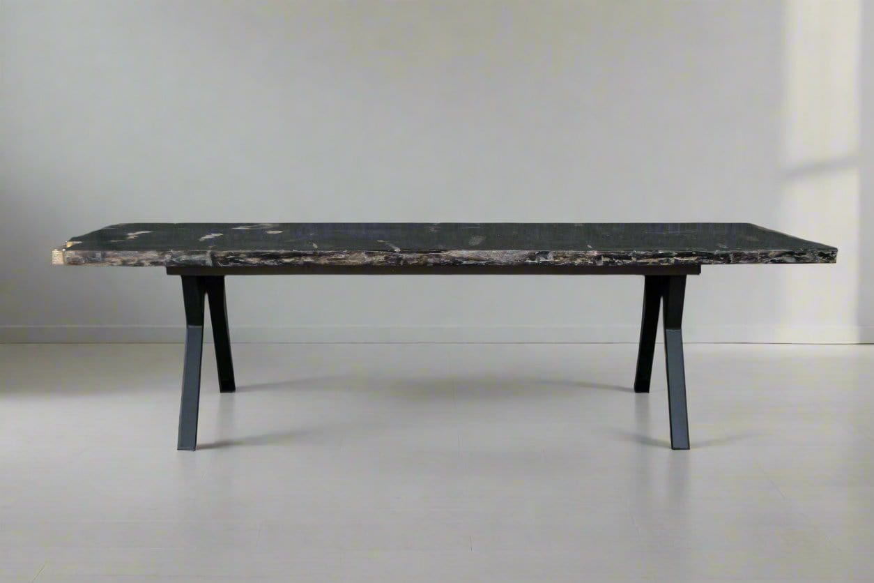 Kalifano Petrified Wood Petrified Wood Dining Table Specimen 111" / 902 lbs PWT130000.002