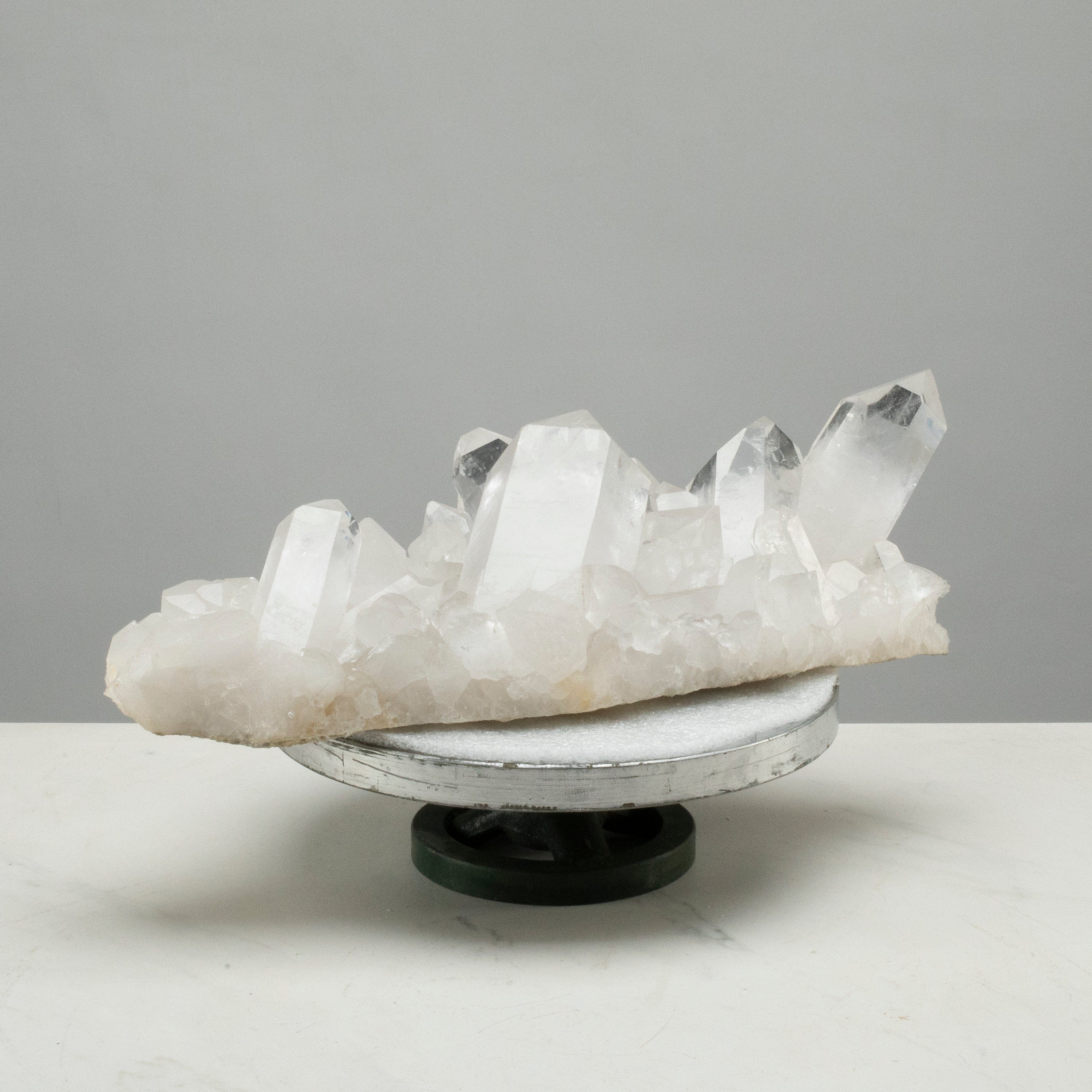 Kalifano Quartz Natural Clear Quartz Cluster Specimen 10" / 11lbs QC7000.003