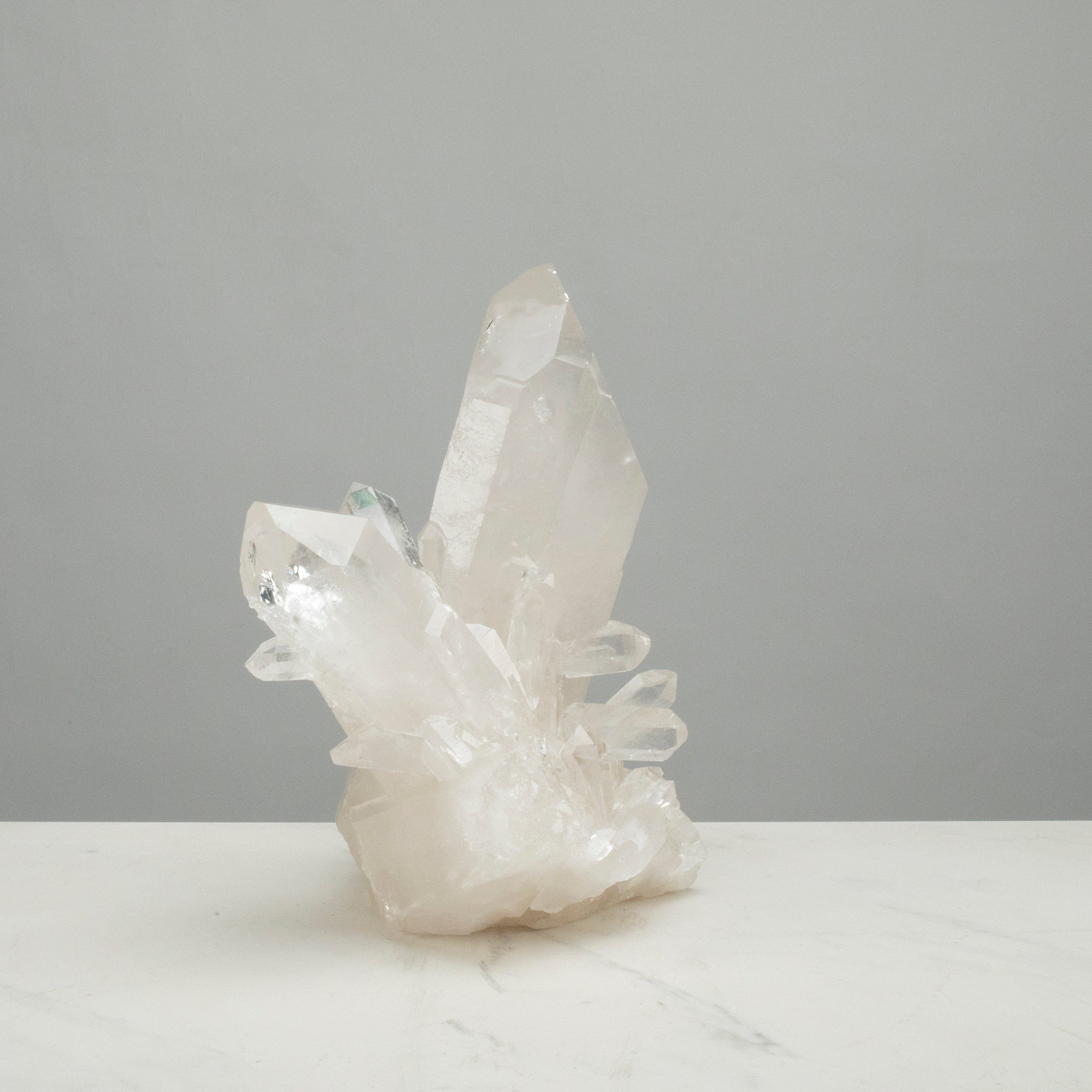 Kalifano Quartz Natural Clear Quartz Cluster Specimen 10" / 11lbs QC7000.003