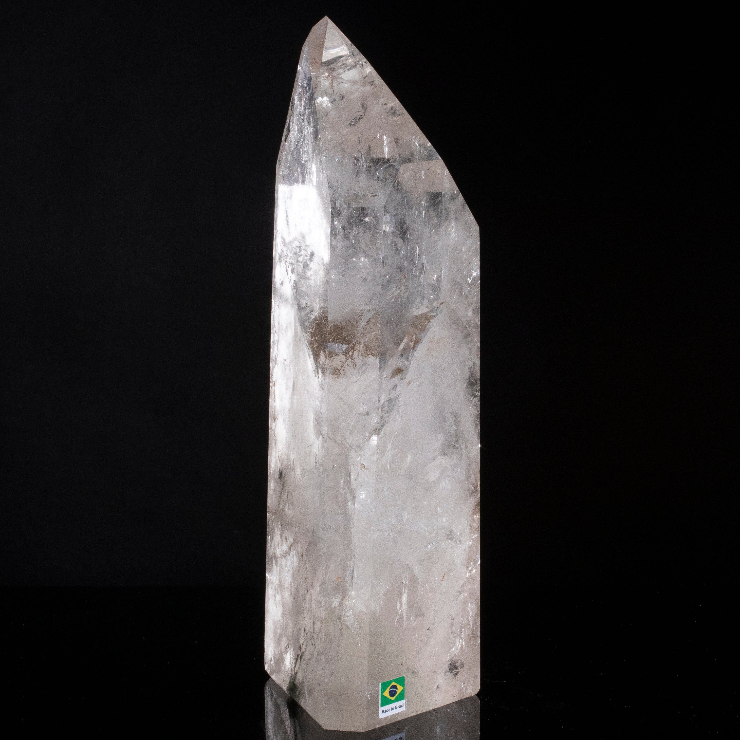 Kalifano Quartz Natural Quartz Obelisk from Brazil - 11.5" / 3,760 grams QZ4800.002
