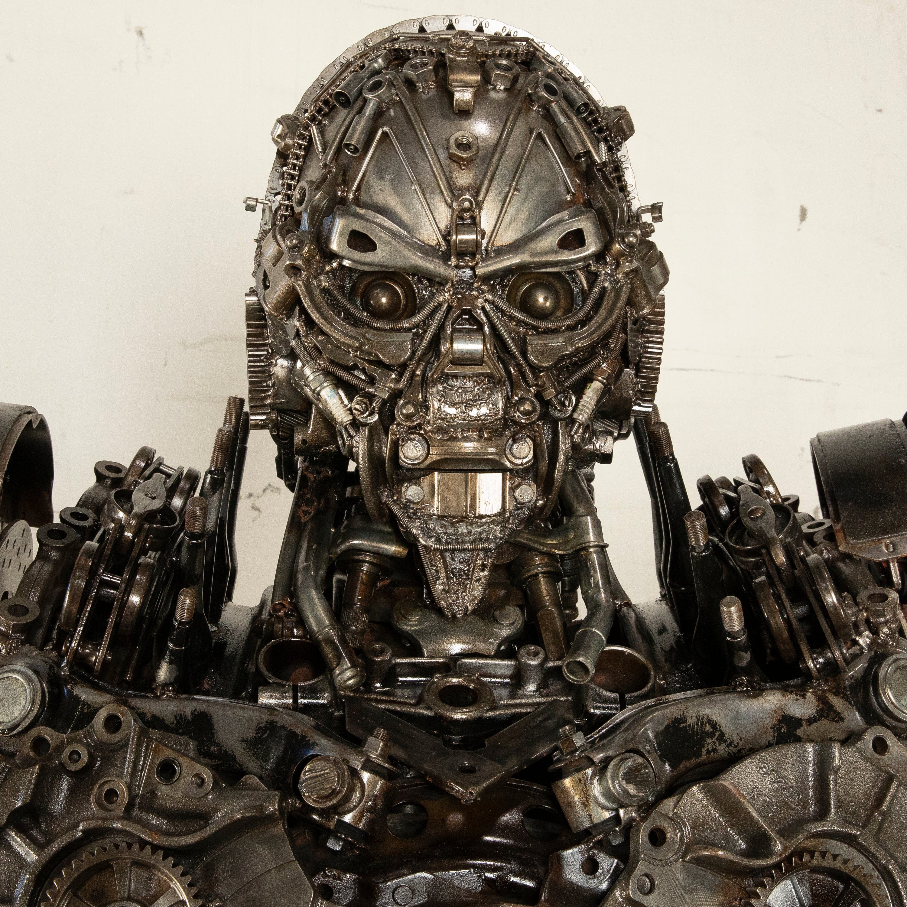 Kalifano Recycled Metal Art 102" Lockdown Decepticon Inspired Recycled Metal Art Sculpture RMS-LD260-S01