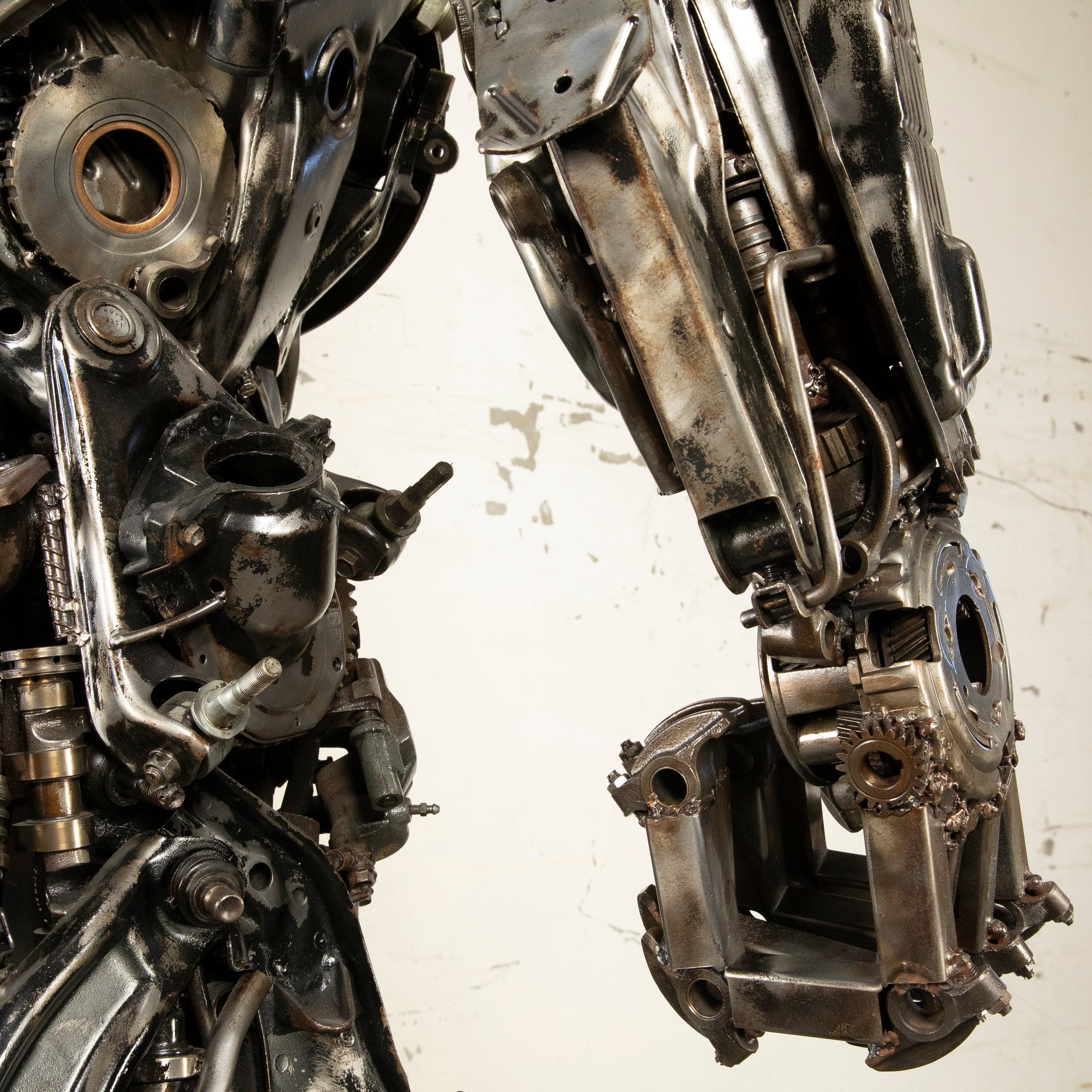 Kalifano Recycled Metal Art 102" Lockdown Decepticon Inspired Recycled Metal Art Sculpture RMS-LD260-S01