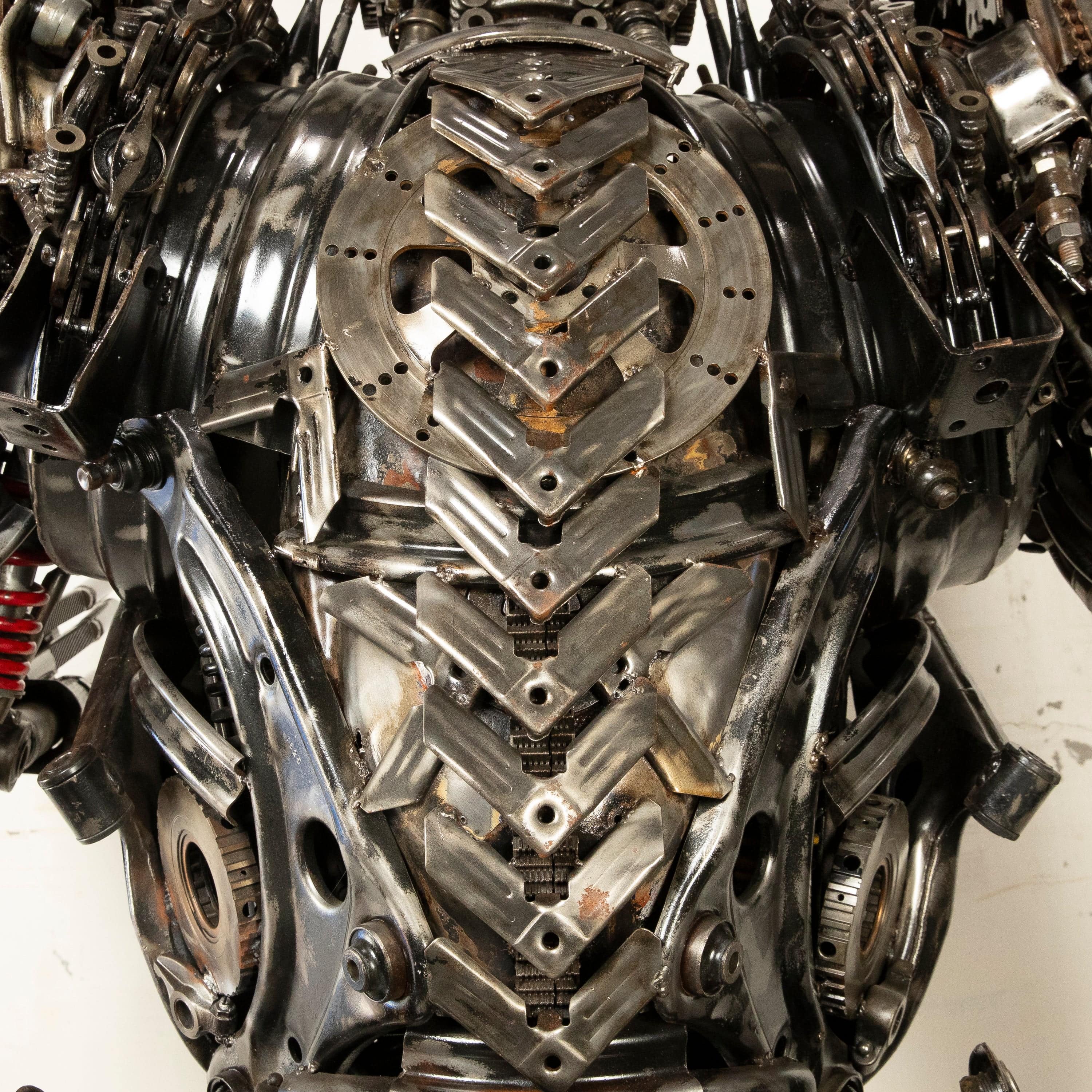 Kalifano Recycled Metal Art 102" Lockdown Decepticon Inspired Recycled Metal Art Sculpture RMS-LD260-S01