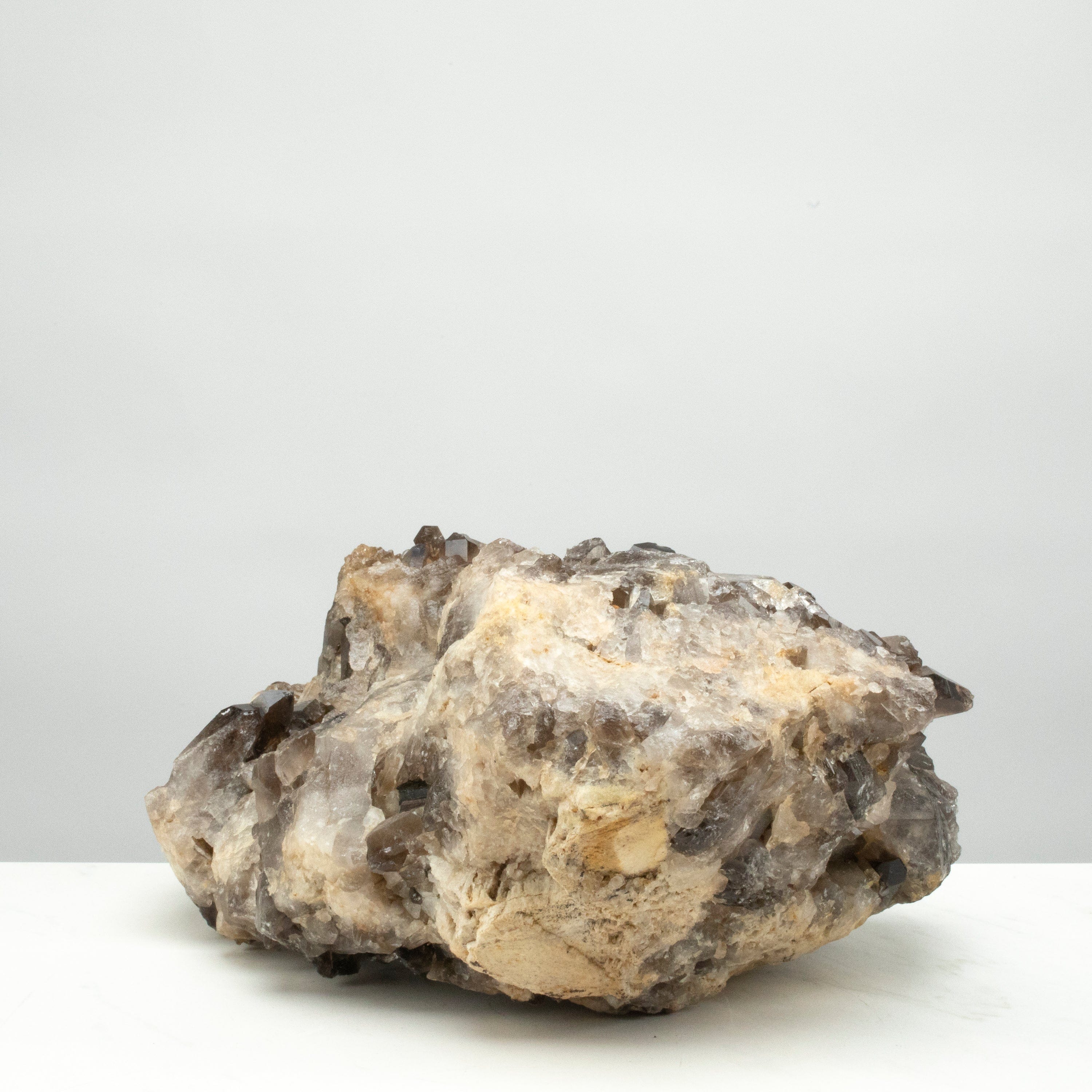 Kalifano Smoky Quartz Smoky Quartz Cluster from Brazil - 12" / 23.6 lbs SQ4800.002