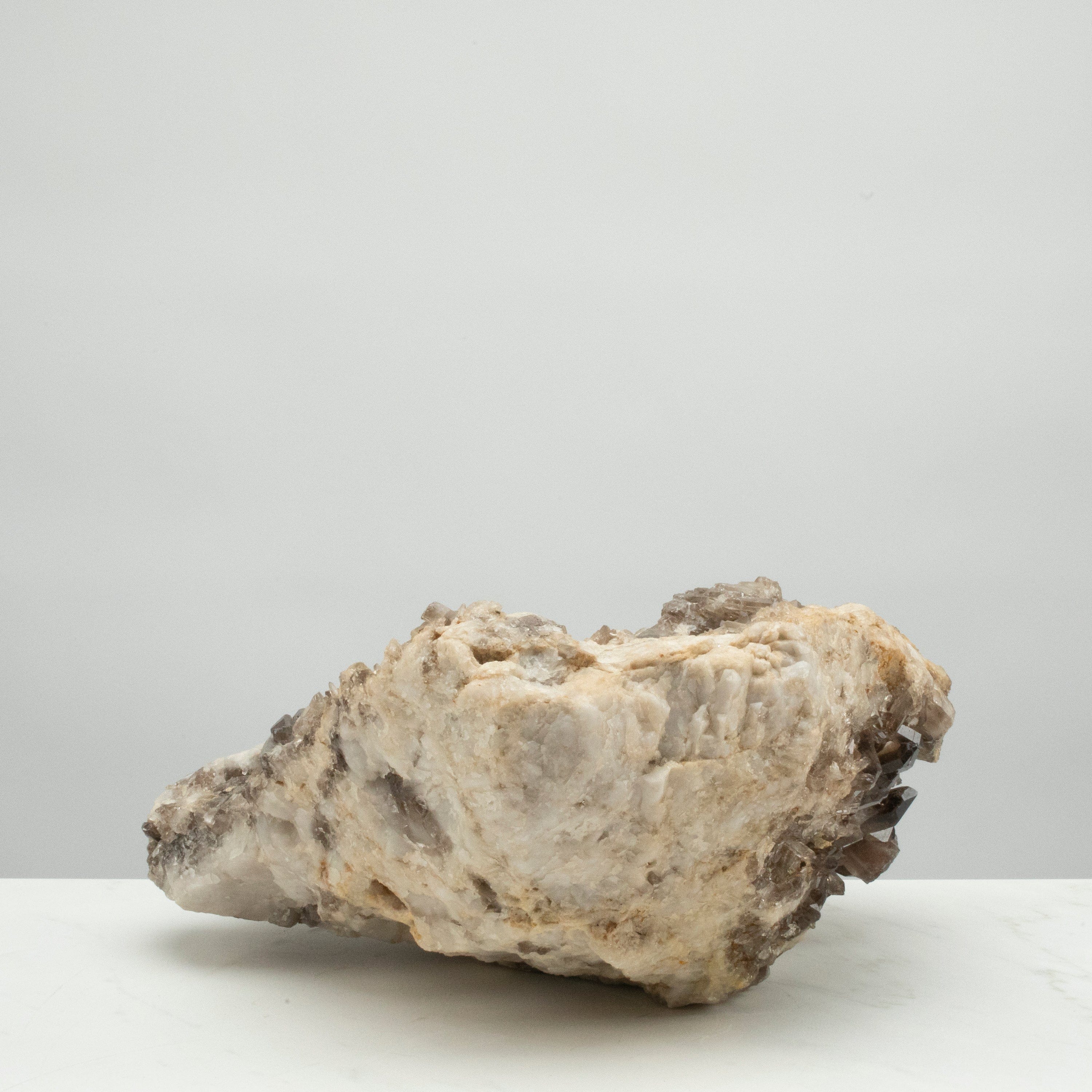 Kalifano Smoky Quartz Smoky Quartz Cluster from Brazil - 12" / 30.6 lbs SQ5000.004