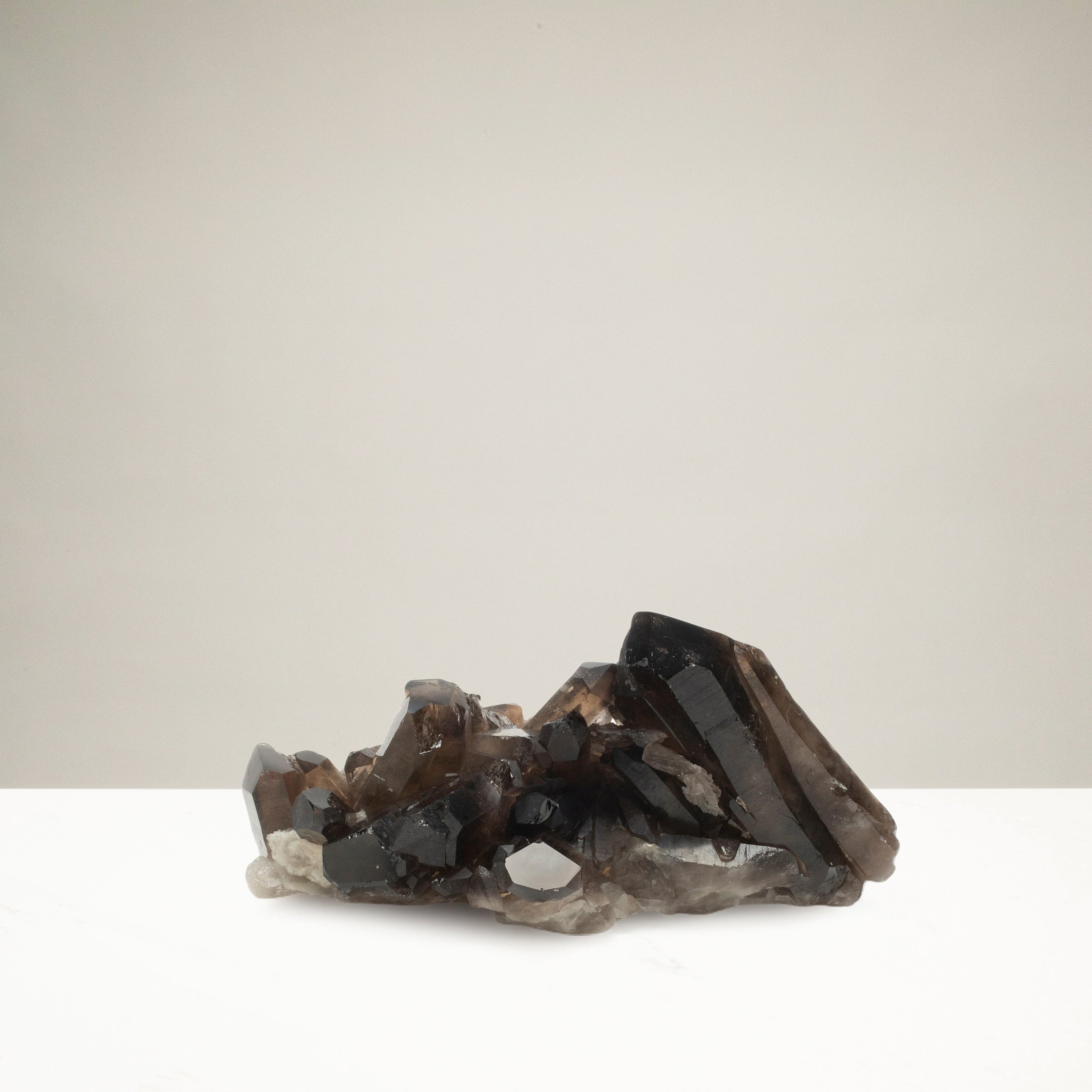 Kalifano Smoky Quartz Smoky Quartz Cluster from Brazil - 1410 grams / 4 in. SQ1300.001