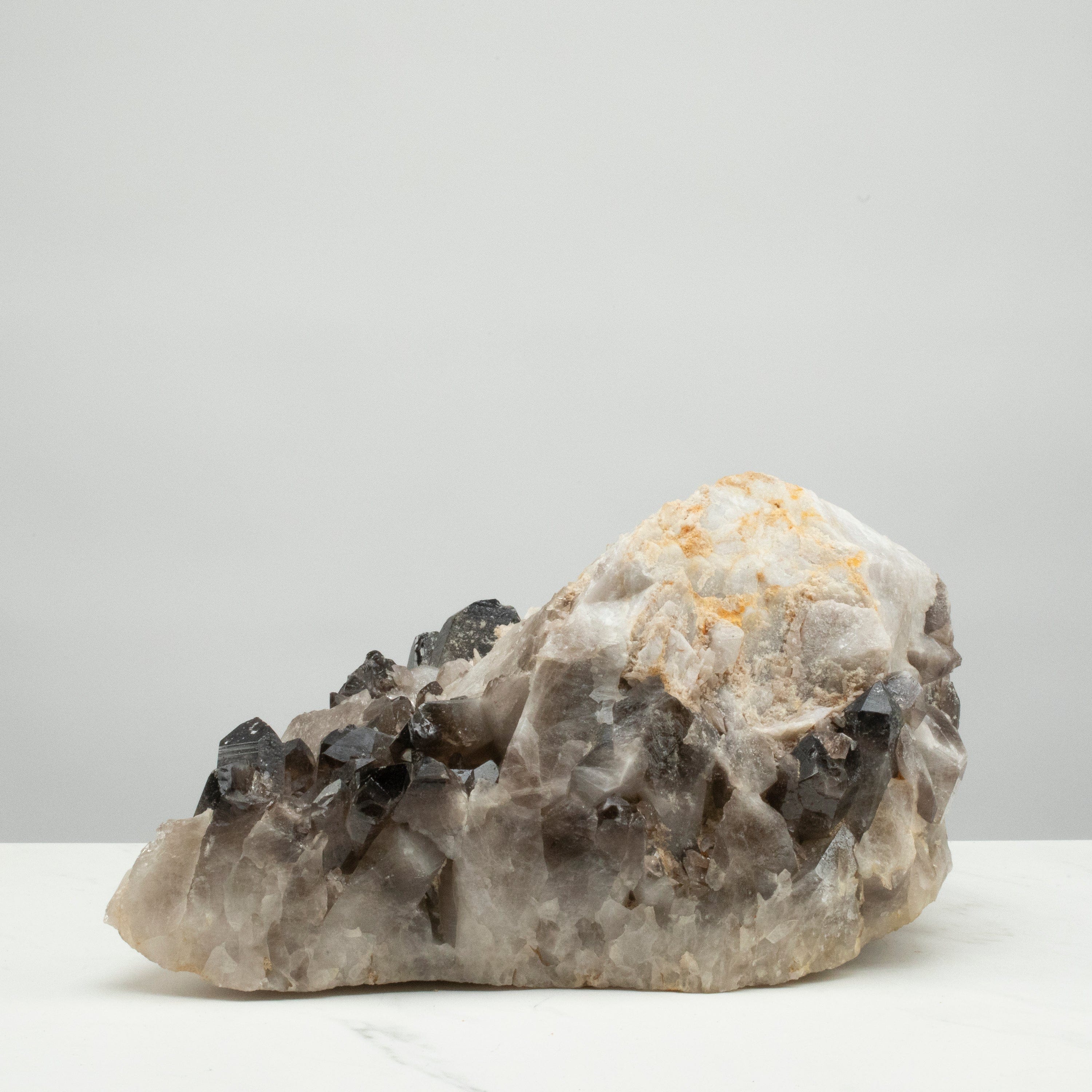 Kalifano Smoky Quartz Smoky Quartz Cluster from Brazil - 15" / 27.8 lbs SQ4800.004