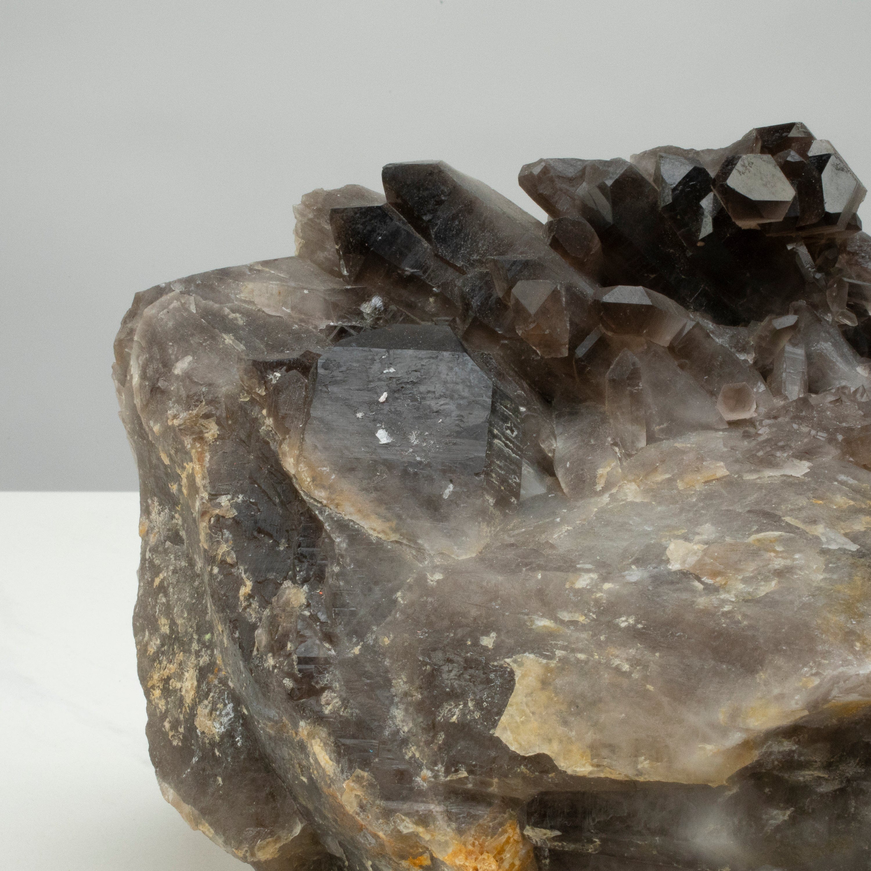 Kalifano Smoky Quartz Smoky Quartz Cluster from Brazil - 16" / 30.2 lbs SQ5600.003