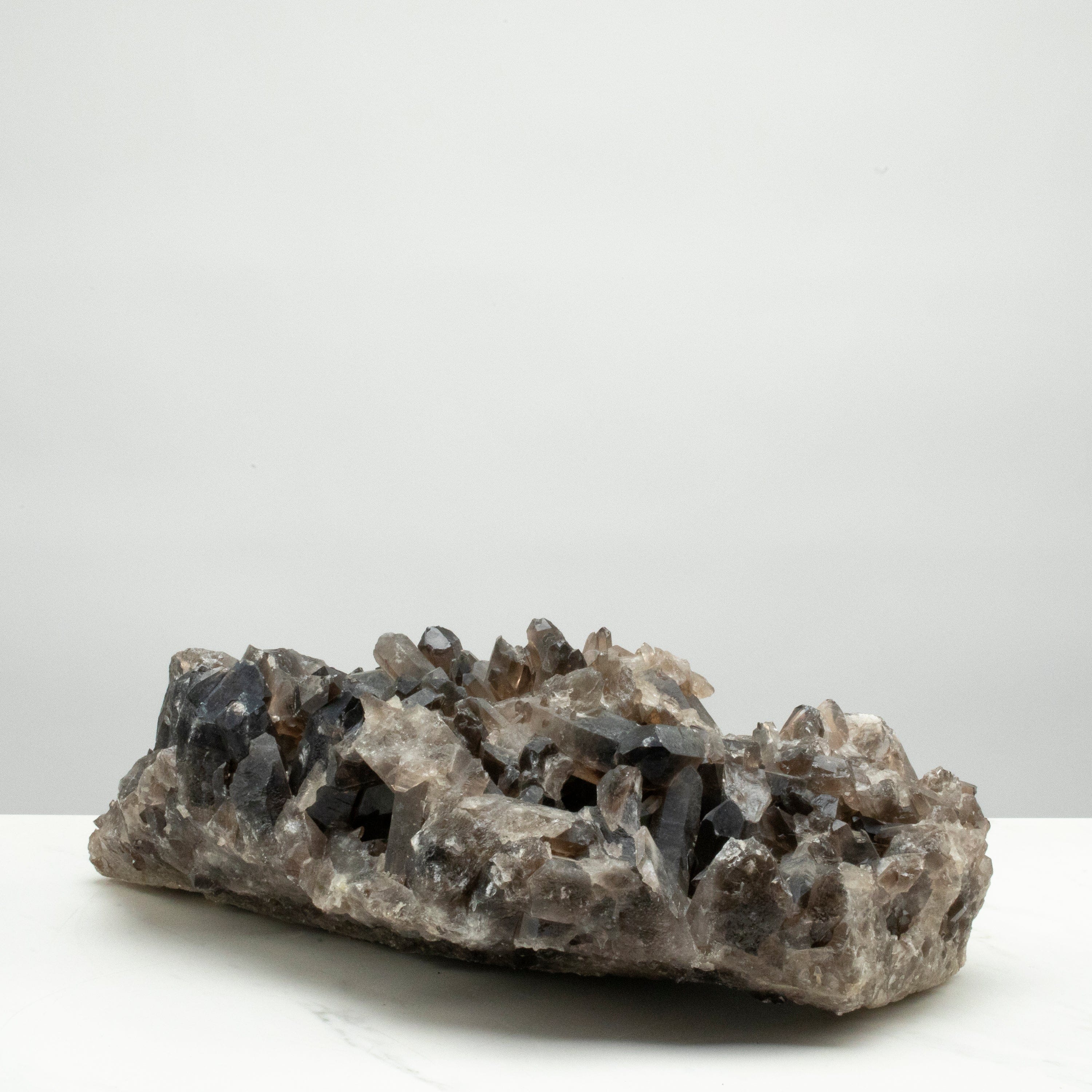 Kalifano Smoky Quartz Smoky Quartz Cluster from Brazil - 18" / 34.4 lbs SQ7800.004