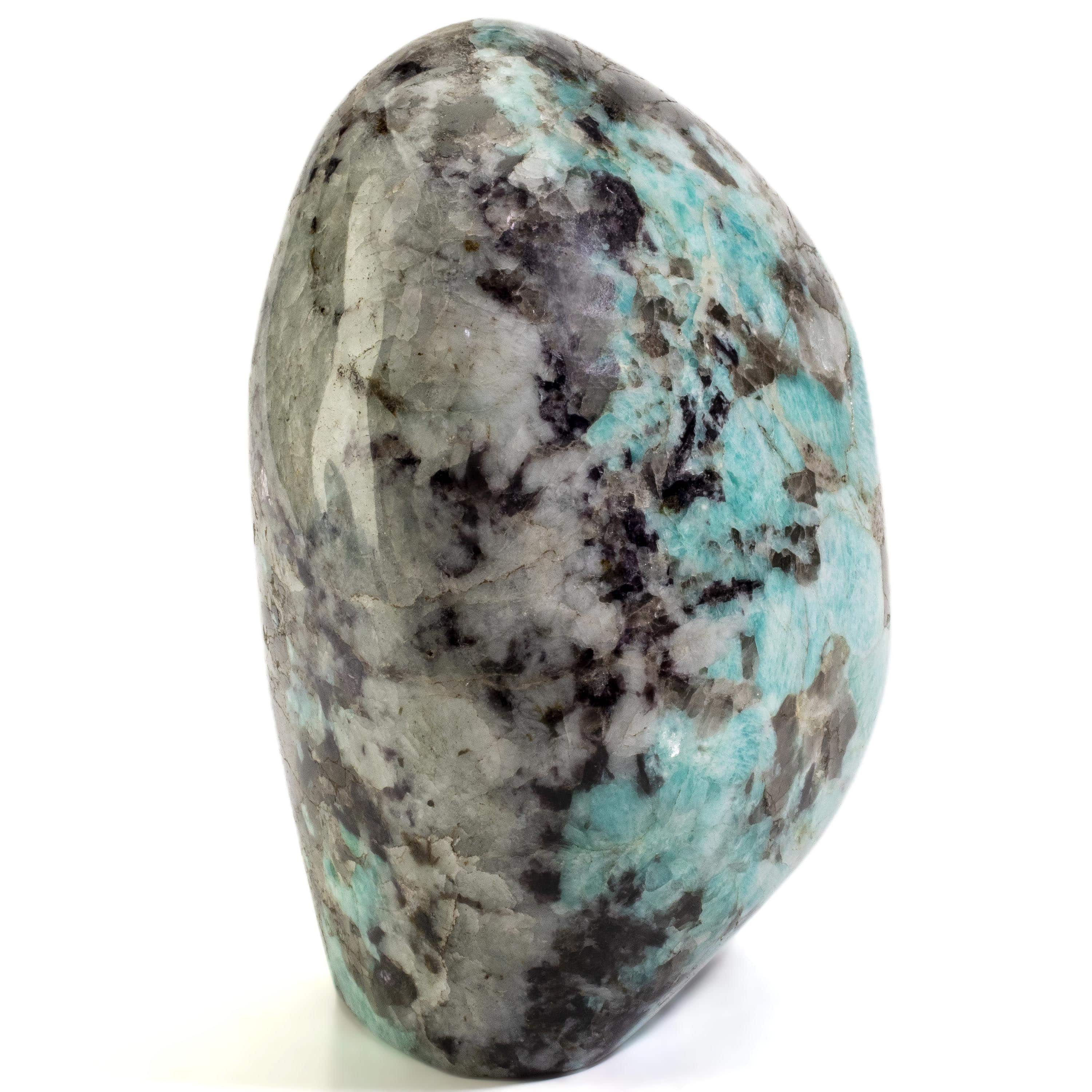 Kalifano AMAZONITE Amazonite Freeform Cut Base - 7" / 3,100g CB2000-AZ