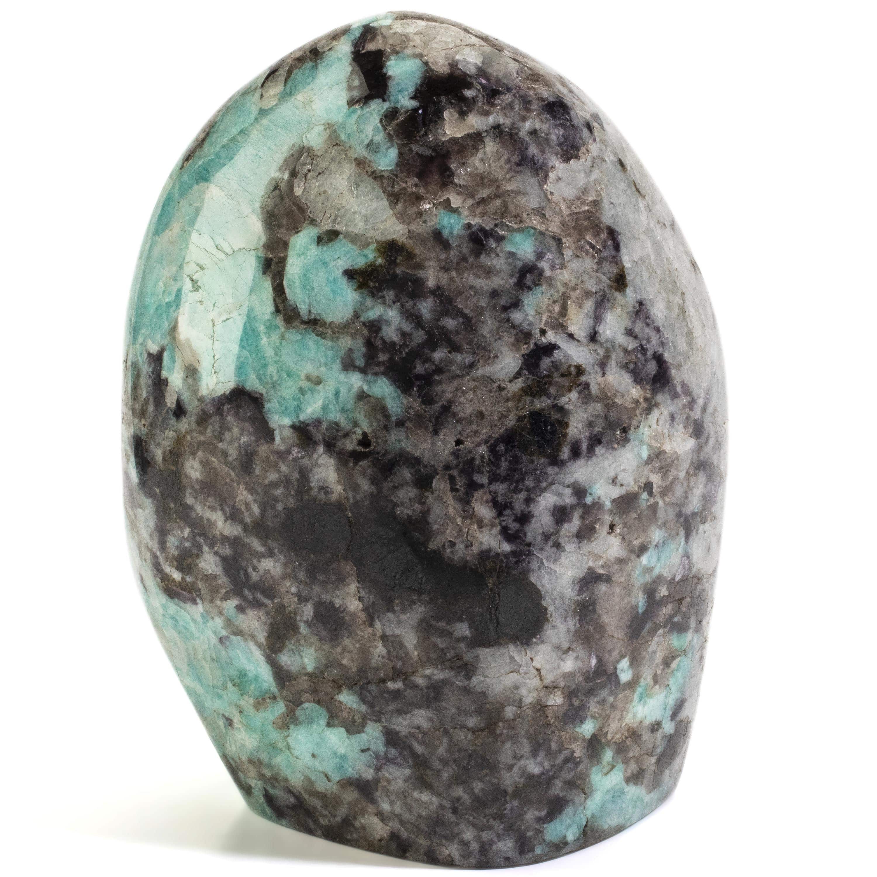 Kalifano AMAZONITE Amazonite Freeform Cut Base - 7" / 3,100g CB2000-AZ