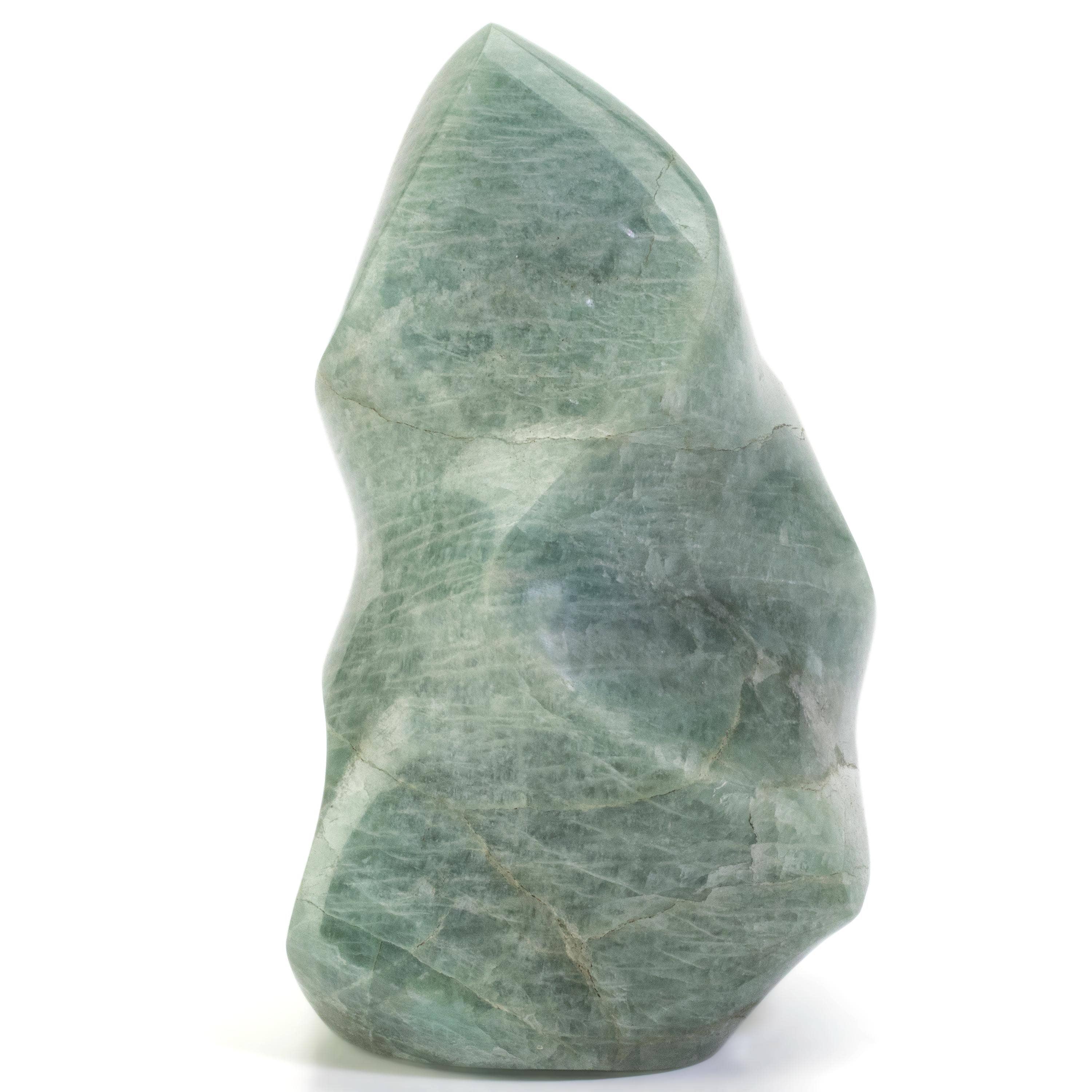 Kalifano AMAZONITE Amazonite Twist Flame - 5" / 600g CBF400-AZ