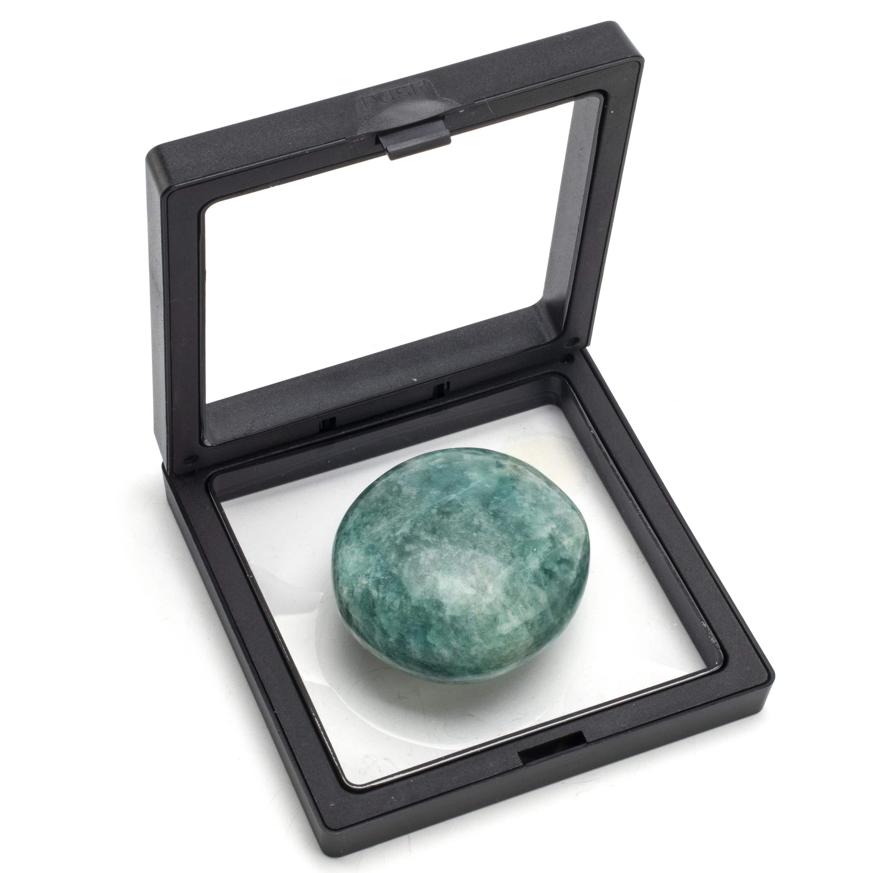 KALIFANO Amazonite Palm Stone PS60-AZ