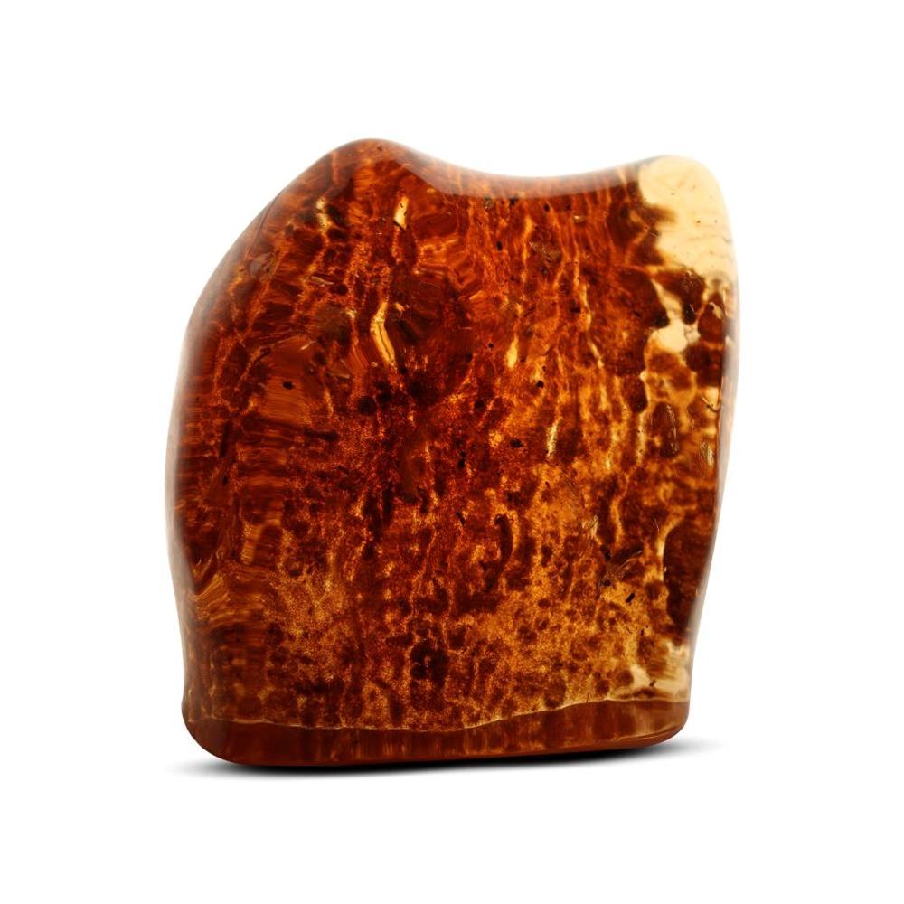 Kalifano Amber AMBER2000.001 - Copal Amber Columbia- 355 Grams 4.5" x 1.25" x 5" AMBER2000.001