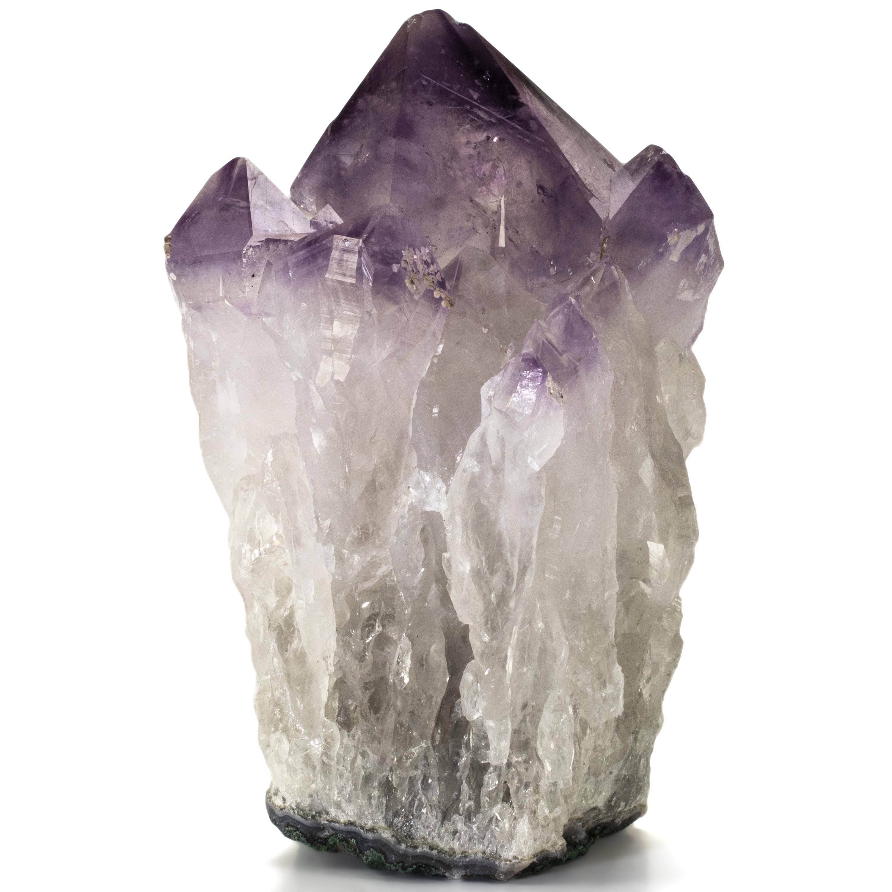 Kalifano Amethyst Amethyst Geode - 8 in. / 5.1 lbs BAG1200.028