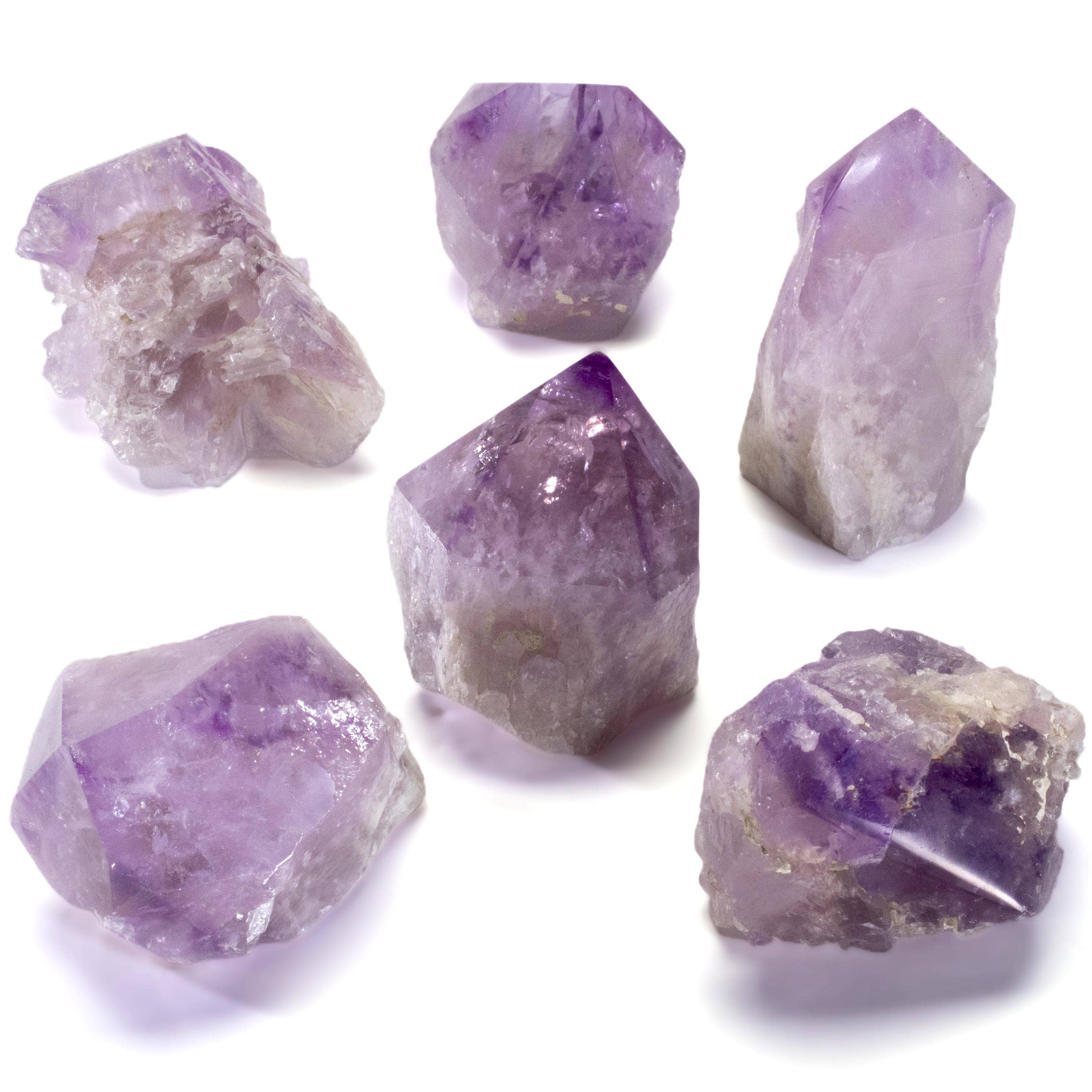 Kalifano Amethyst Brazilian Amethyst Point- 2.5" / 200 grams AP120
