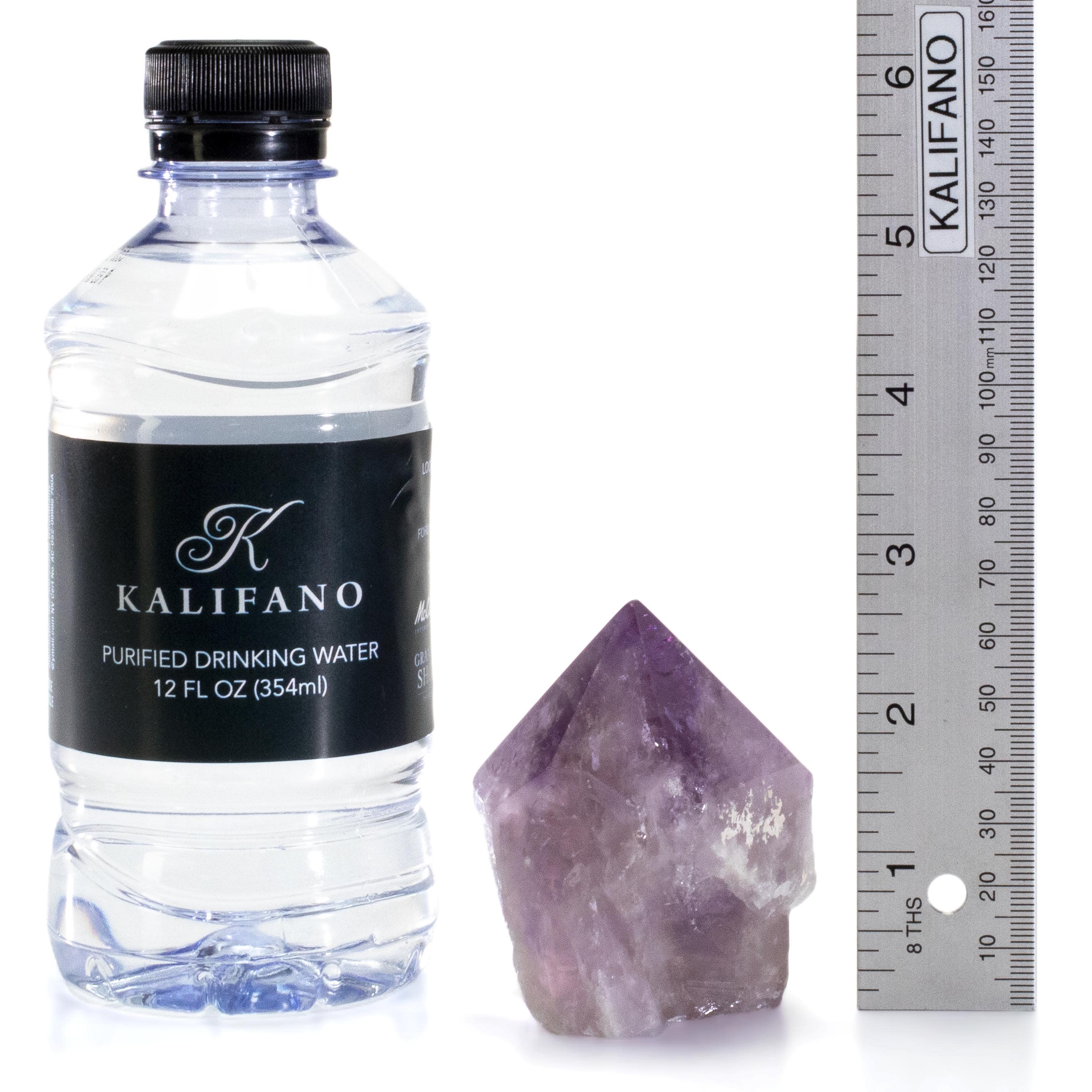 Kalifano Amethyst Brazilian Amethyst Point- 2.5" / 200 grams AP120