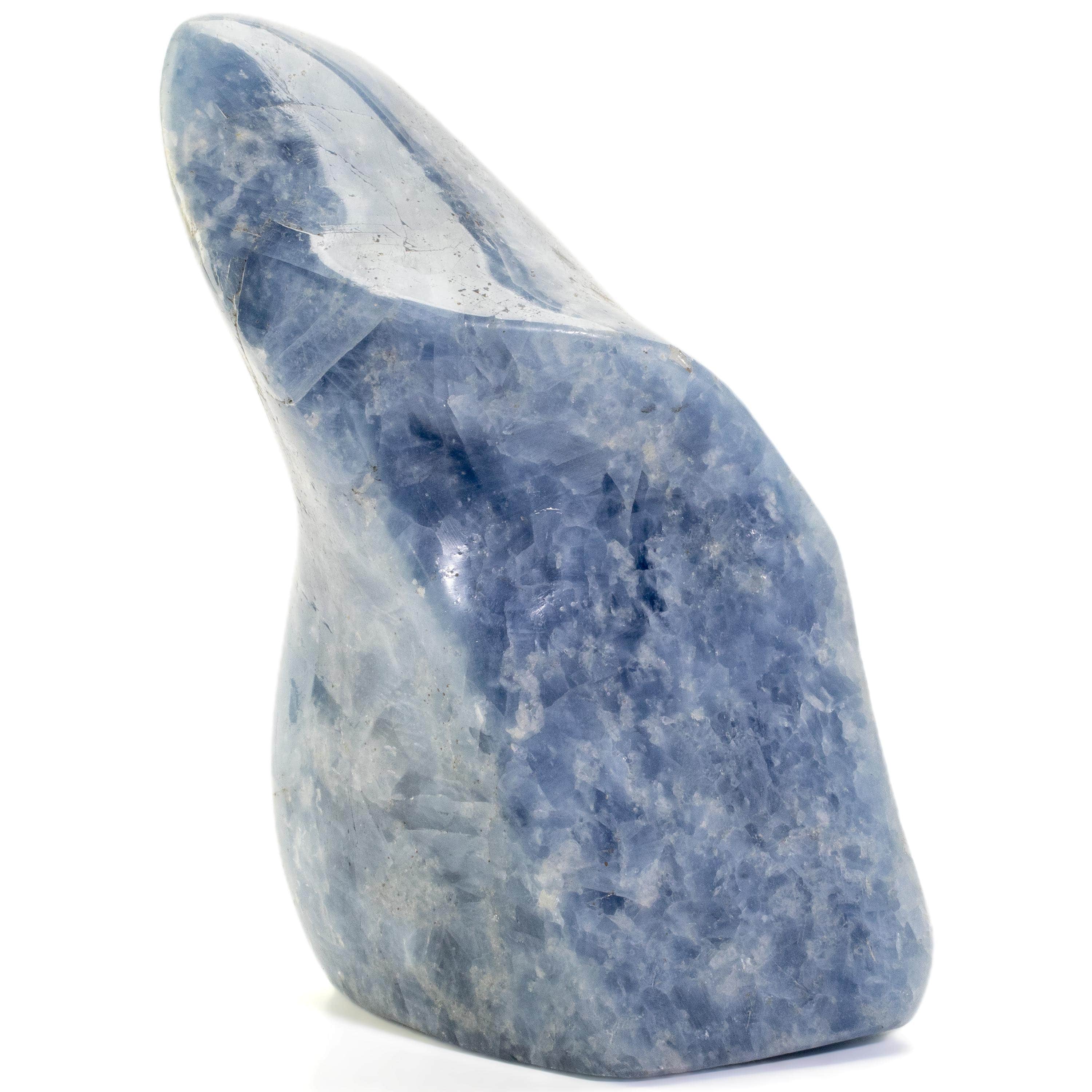 Kalifano Blue Calcite Blue Calcite Twist Flame - 6.5" / 1,800g CBF1200-BC