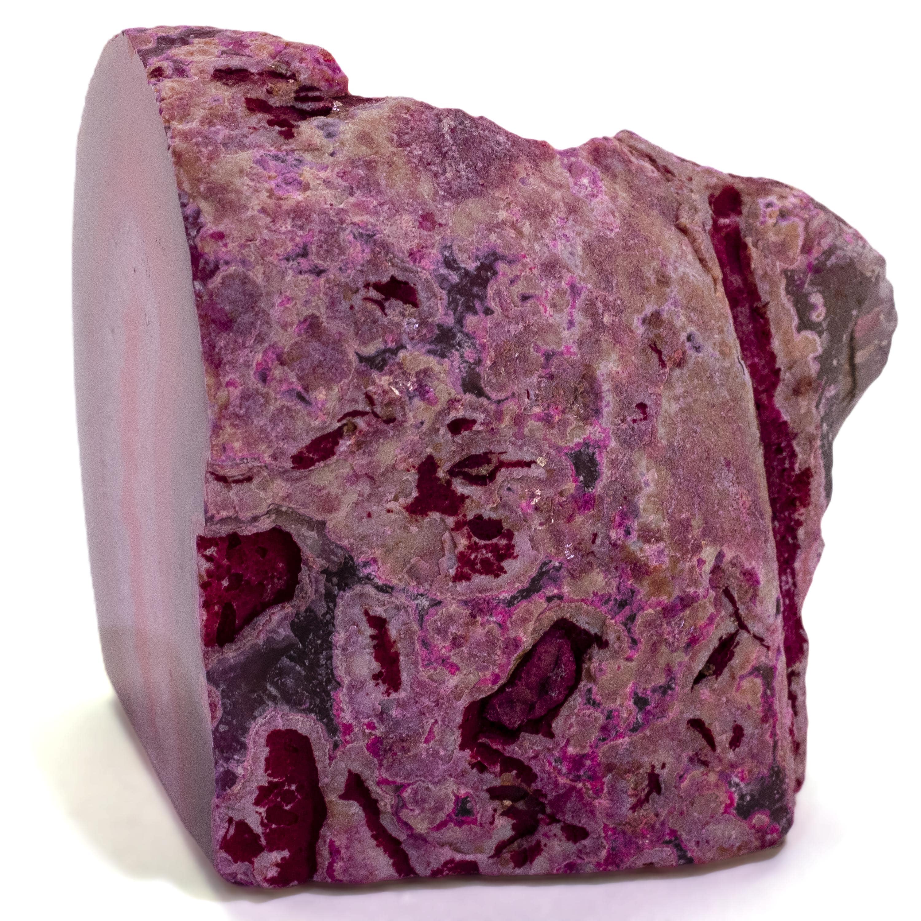 Kalifano Candle Holders Pink Agate Candle and Pen Holder GCH-PKA