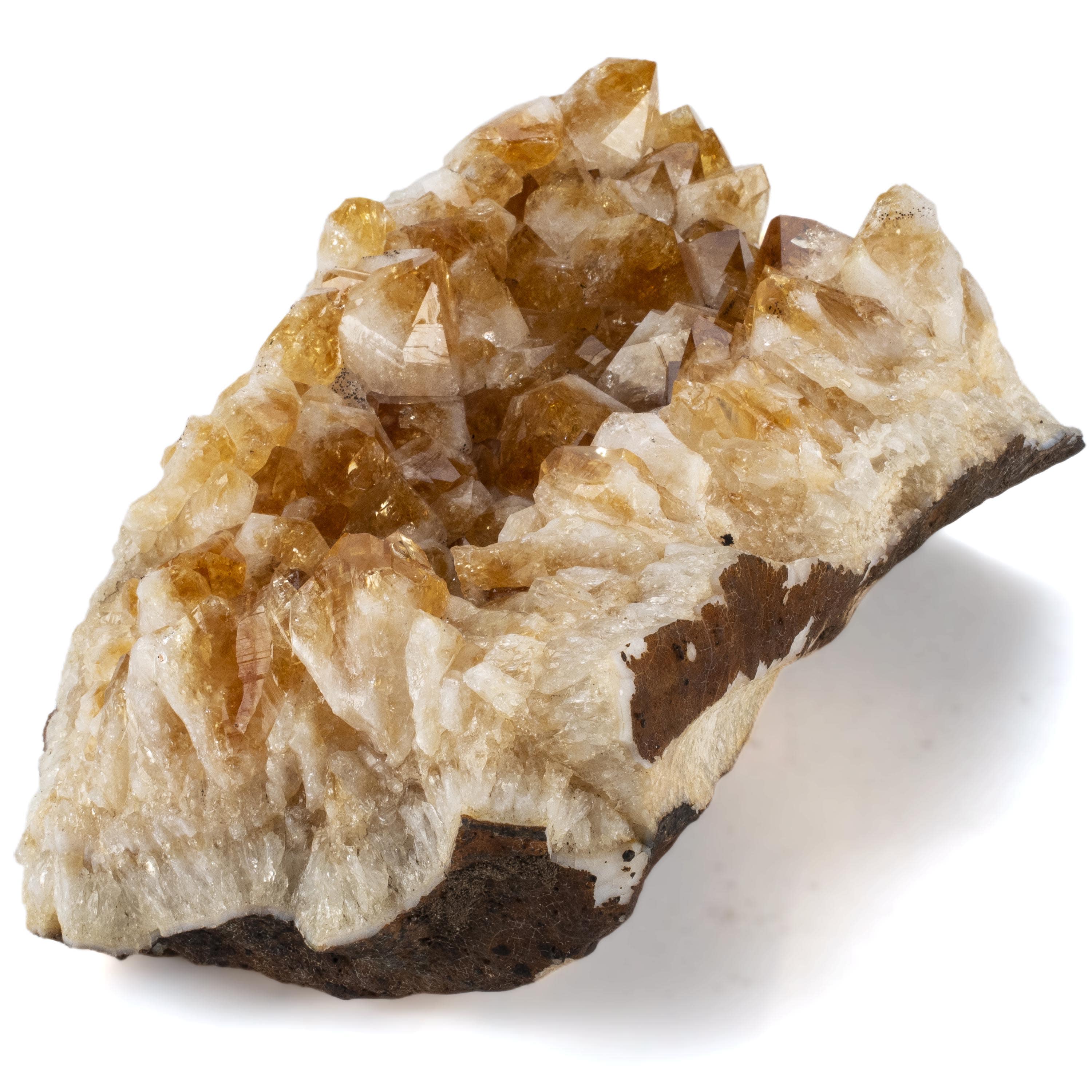 Kalifano Citrine Citrine Geode - 11.5 in. / 14.3 lbs BCG2800.007