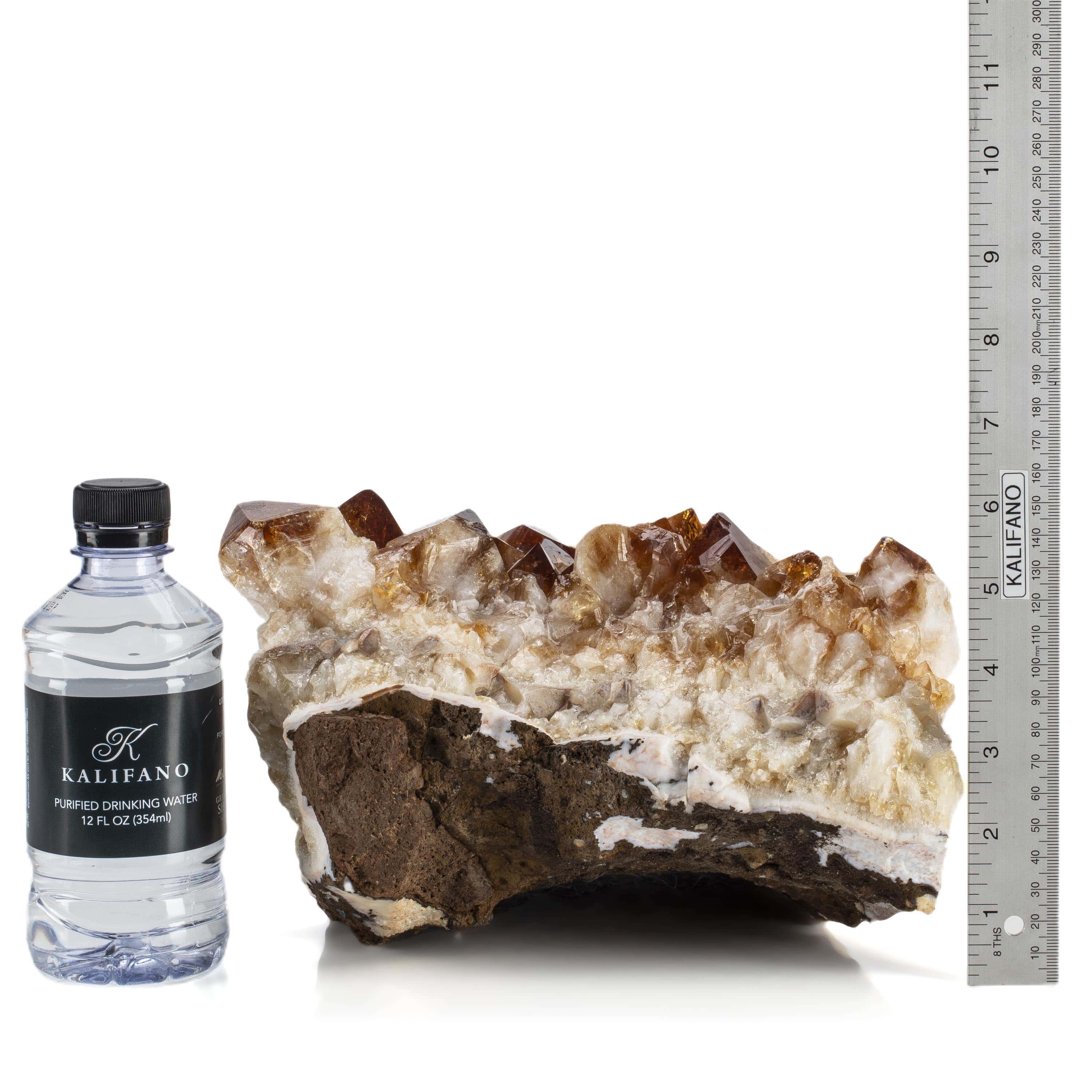 Kalifano Citrine Citrine Geode - 11 in. / 20.1 lbs BCG3800.004