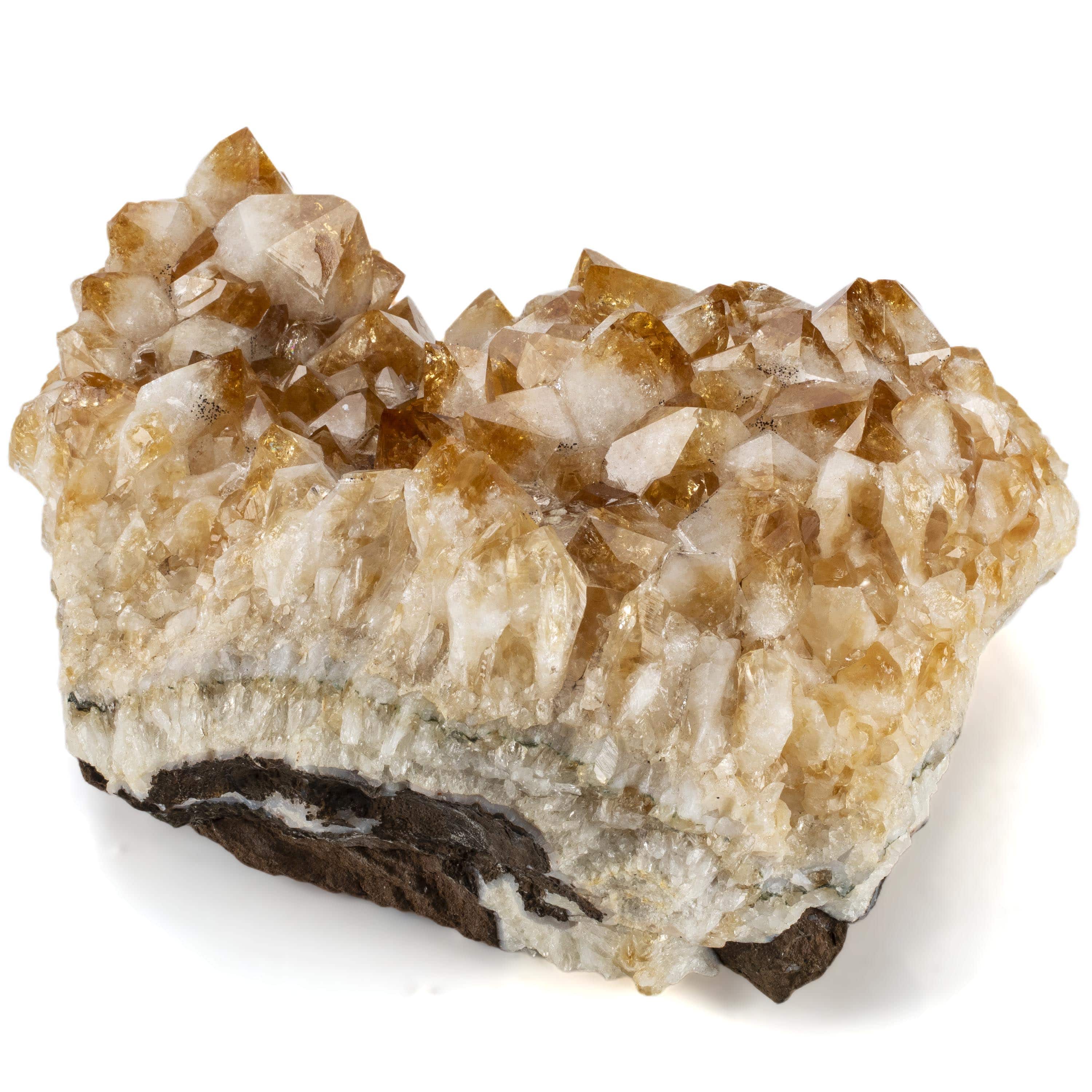 Kalifano Citrine Citrine Geode - 13 in. / 24.7 lbs BCG4800.009