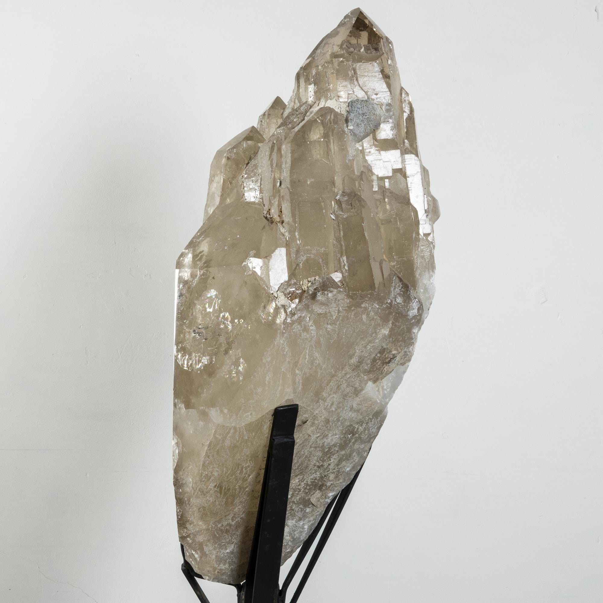 Kalifano Citrine Natural Citrine Cluster from Brazil on Custom Stand - 55” / 291 lbs CP196000.001